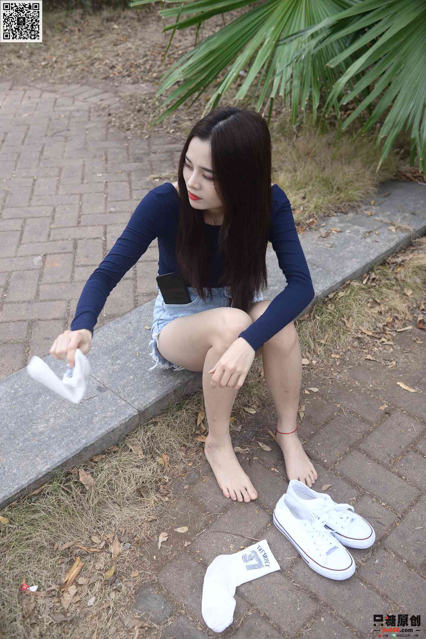 图片[117]-[只糖棉袜]NO.216 文文 人潮里不知所措[163P] – 速更版-美库