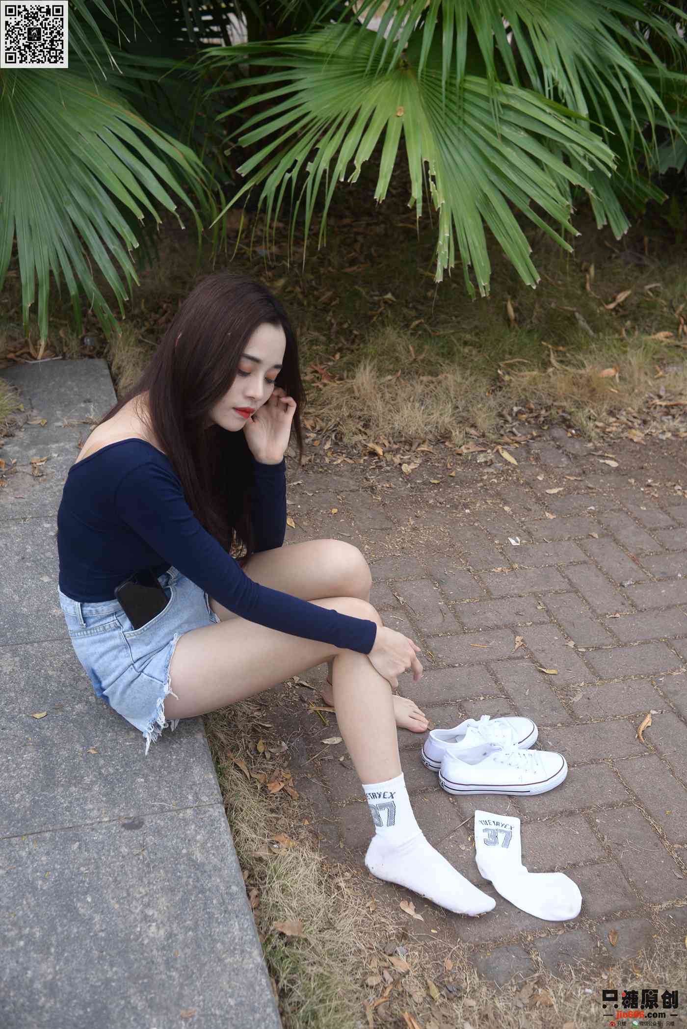 图片[120]-[只糖棉袜]NO.216 文文 人潮里不知所措[163P] – 速更版-美库