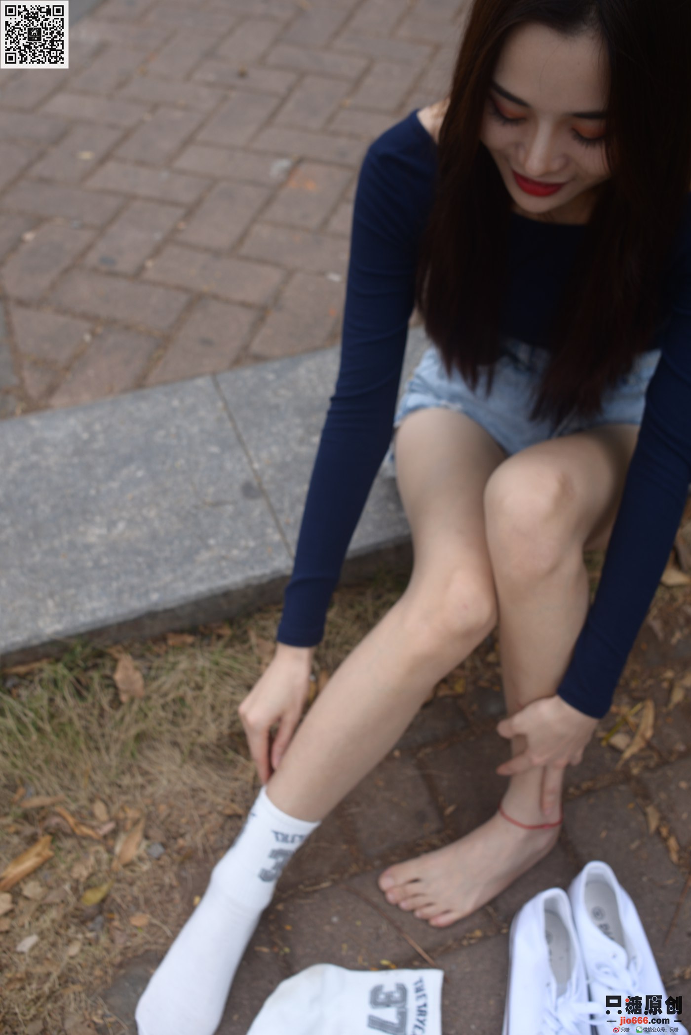 图片[131]-[只糖棉袜]NO.216 文文 人潮里不知所措[163P] – 速更版-美库