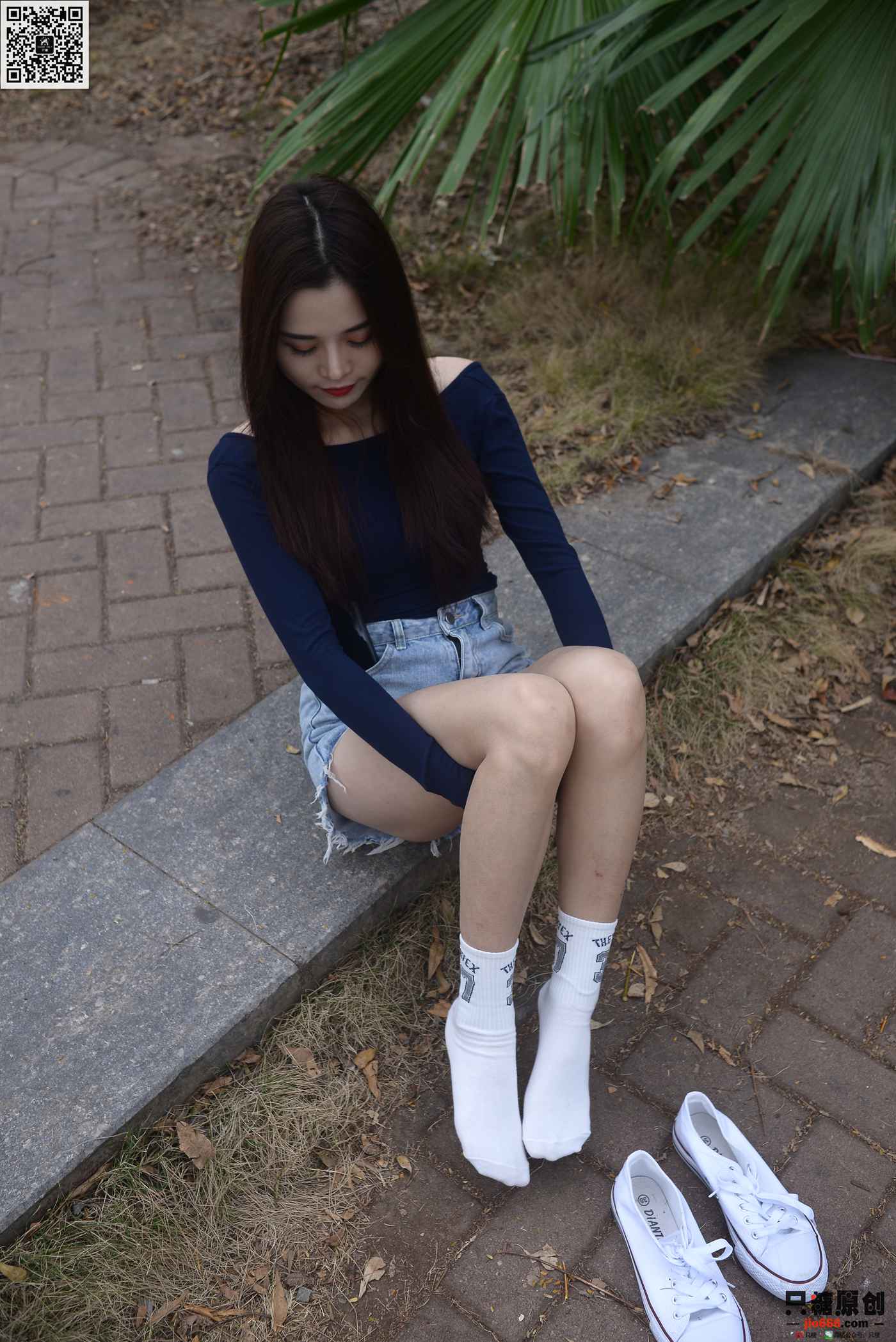 图片[149]-[只糖棉袜]NO.216 文文 人潮里不知所措[163P] – 速更版-美库