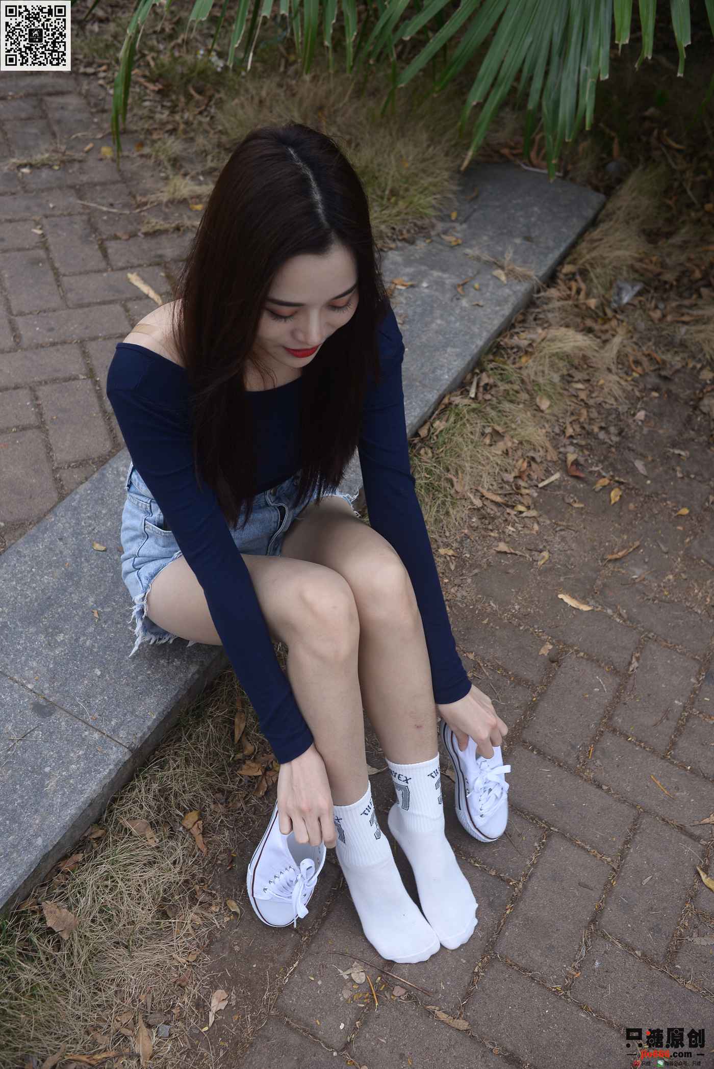 图片[157]-[只糖棉袜]NO.216 文文 人潮里不知所措[163P] – 速更版-美库