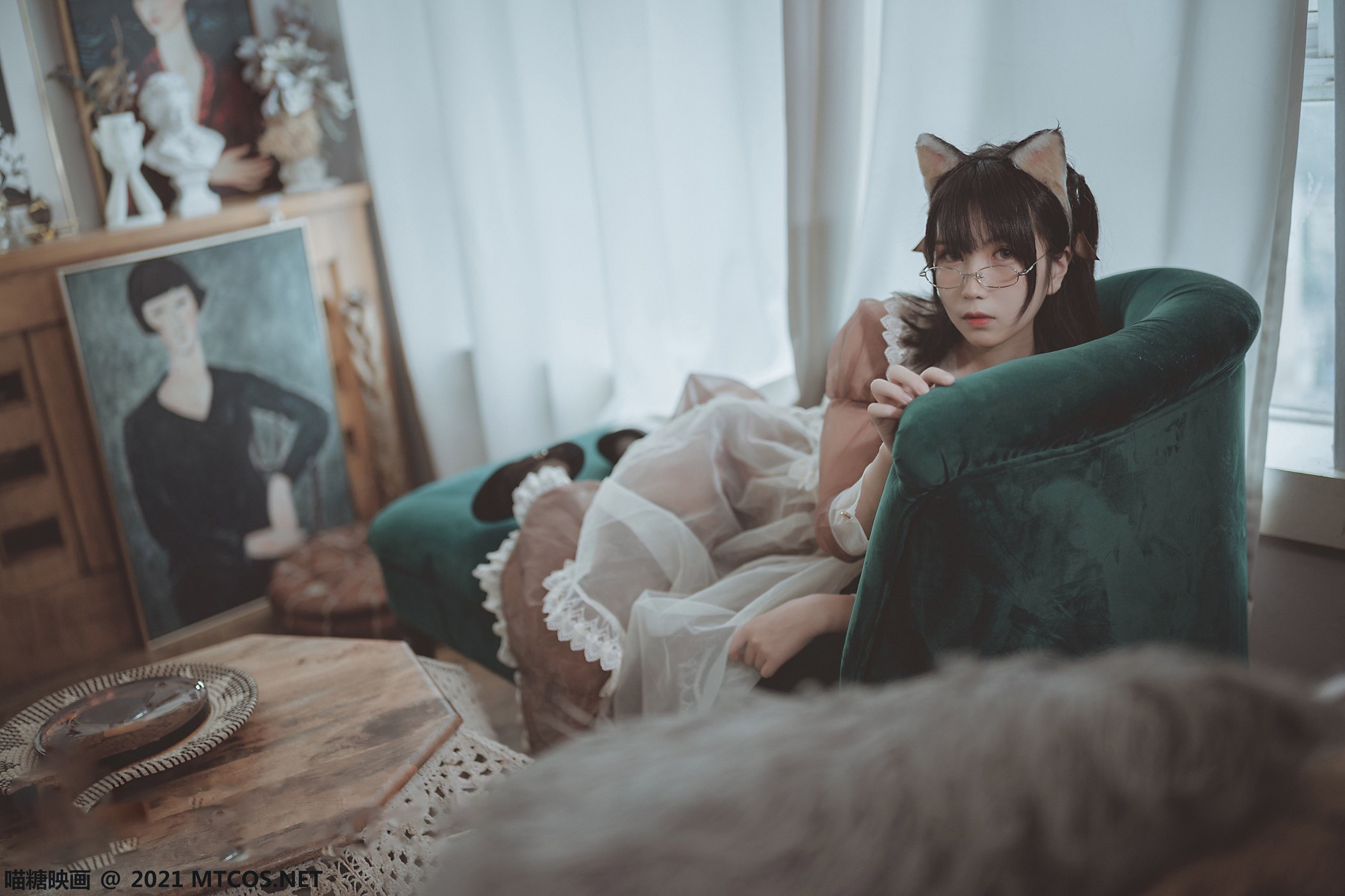 图片[14]-[喵糖映画]VOL.373 猫耳女仆[20P] – 速更版-美库