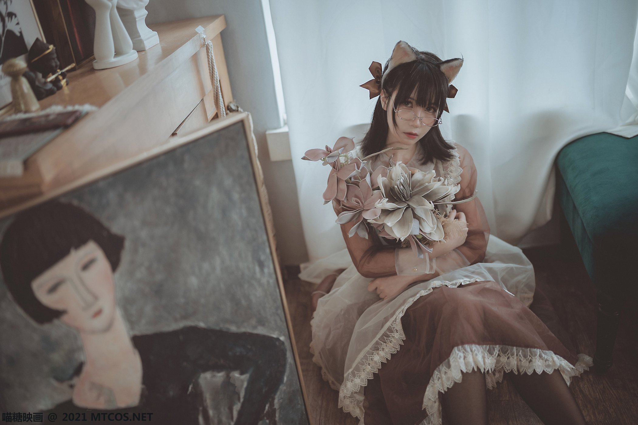 图片[17]-[喵糖映画]VOL.373 猫耳女仆[20P] – 速更版-美库