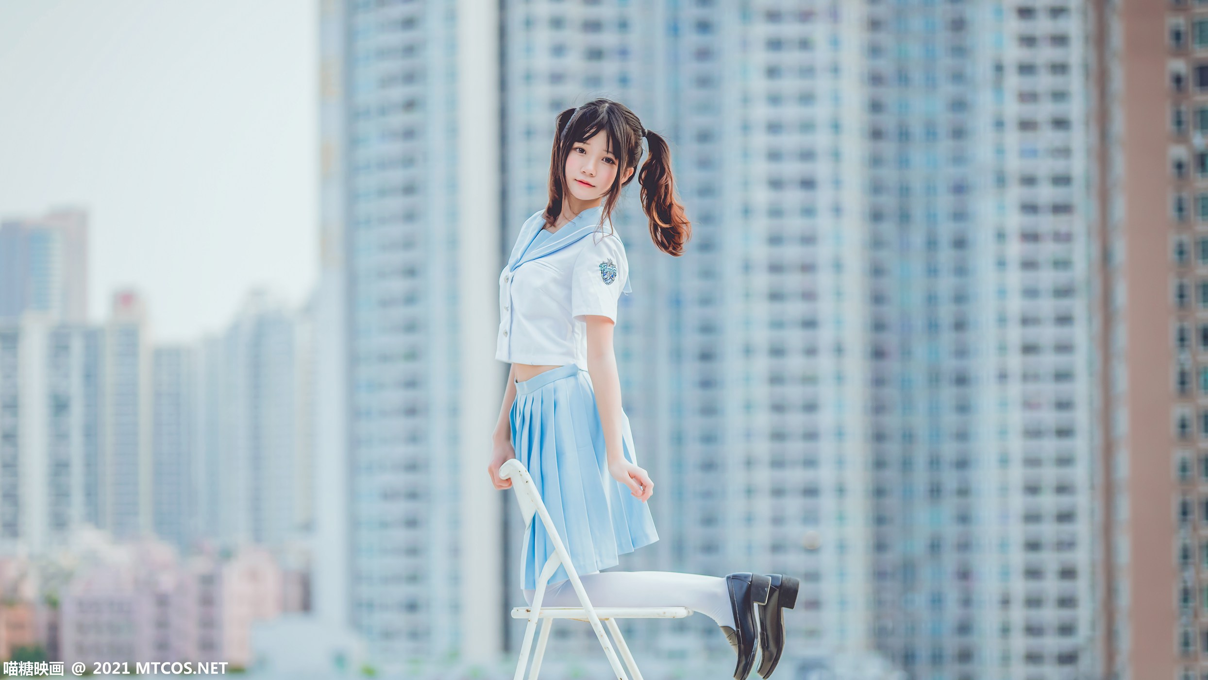 图片[12]-[喵糖映画]VOL.374 女子高生[20P] – 速更版-美库