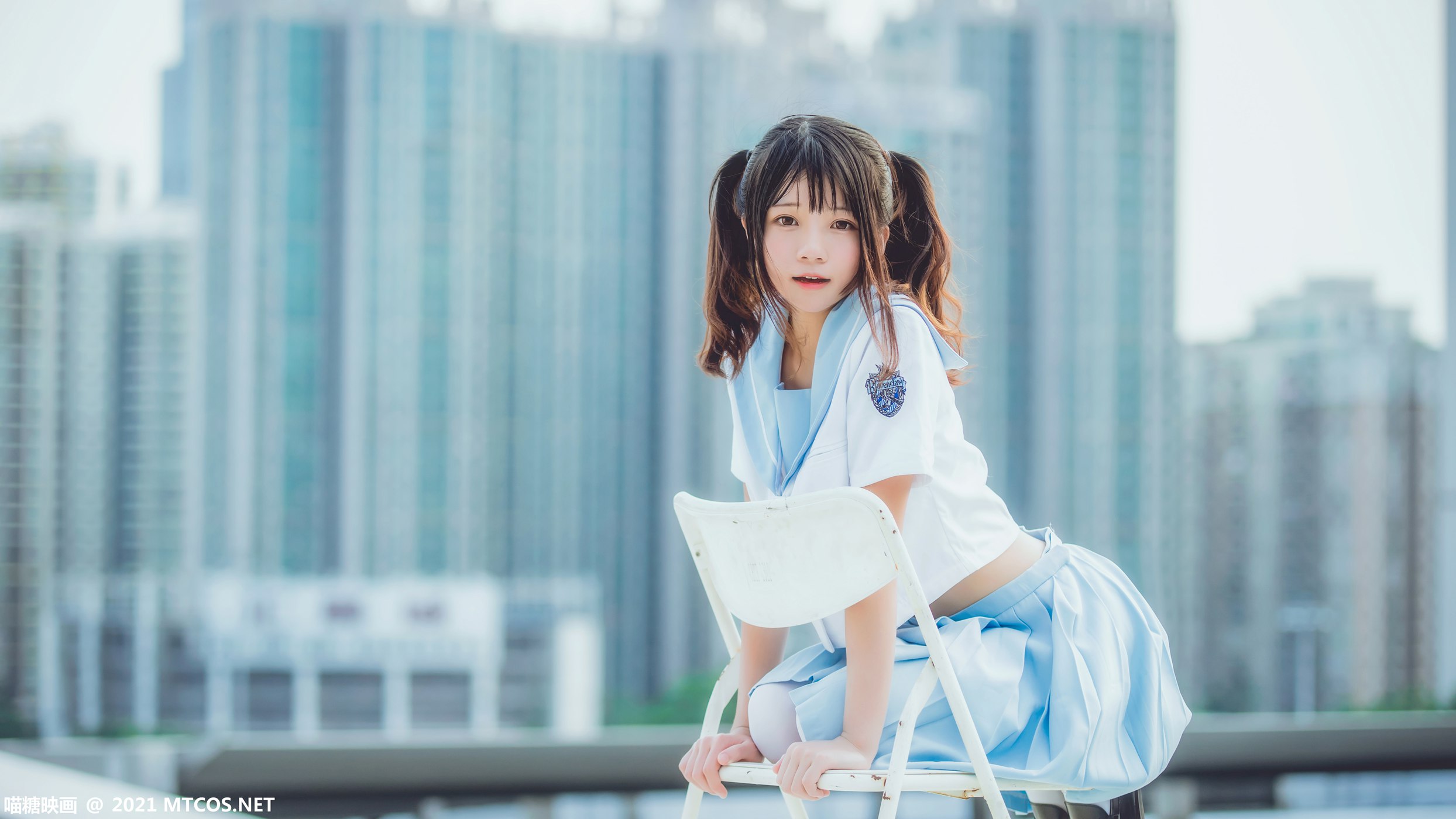 图片[14]-[喵糖映画]VOL.374 女子高生[20P] – 速更版-美库