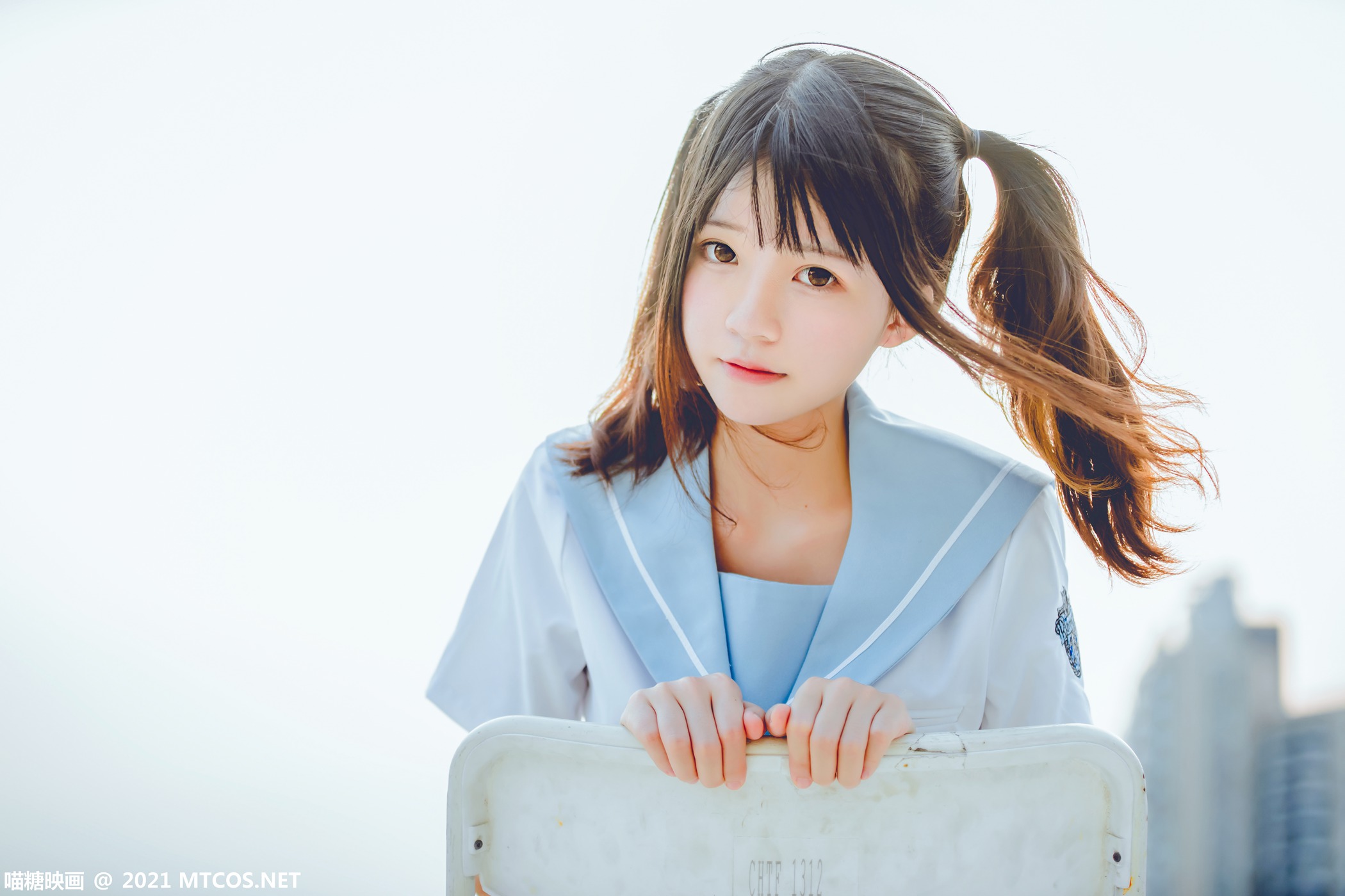 图片[15]-[喵糖映画]VOL.374 女子高生[20P] – 速更版-美库