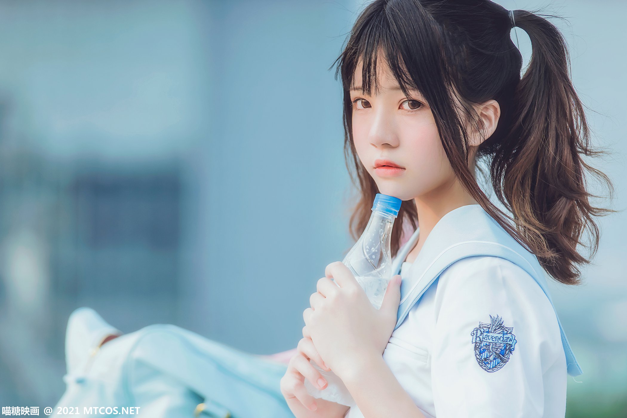 图片[19]-[喵糖映画]VOL.374 女子高生[20P] – 速更版-美库