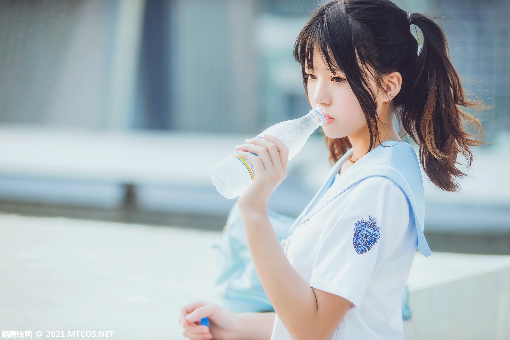 图片[20]-[喵糖映画]VOL.374 女子高生[20P] – 速更版-美库