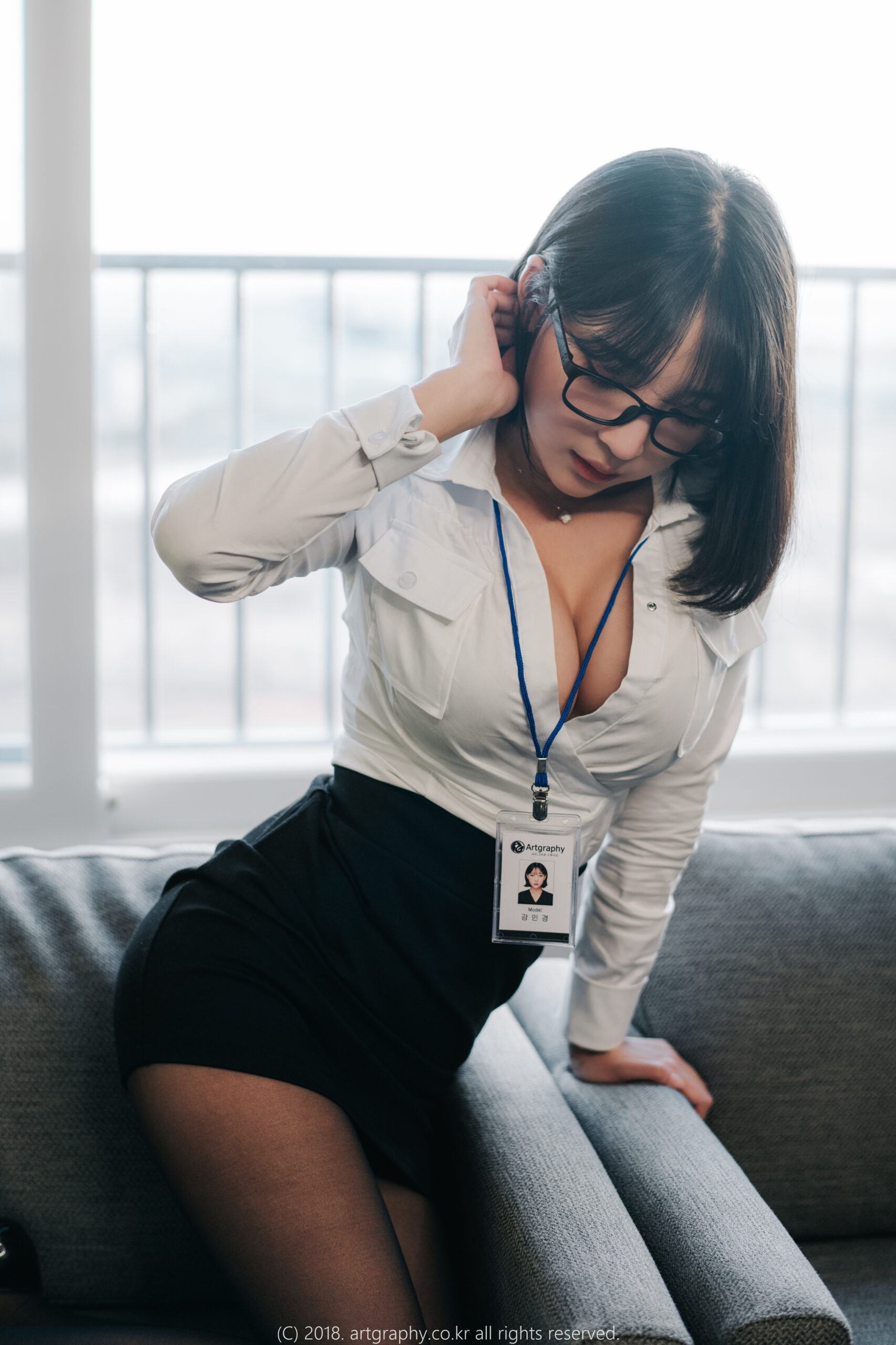 图片[64]-姜仁卿写真作品 女仆与职业装 – 速更版-美库