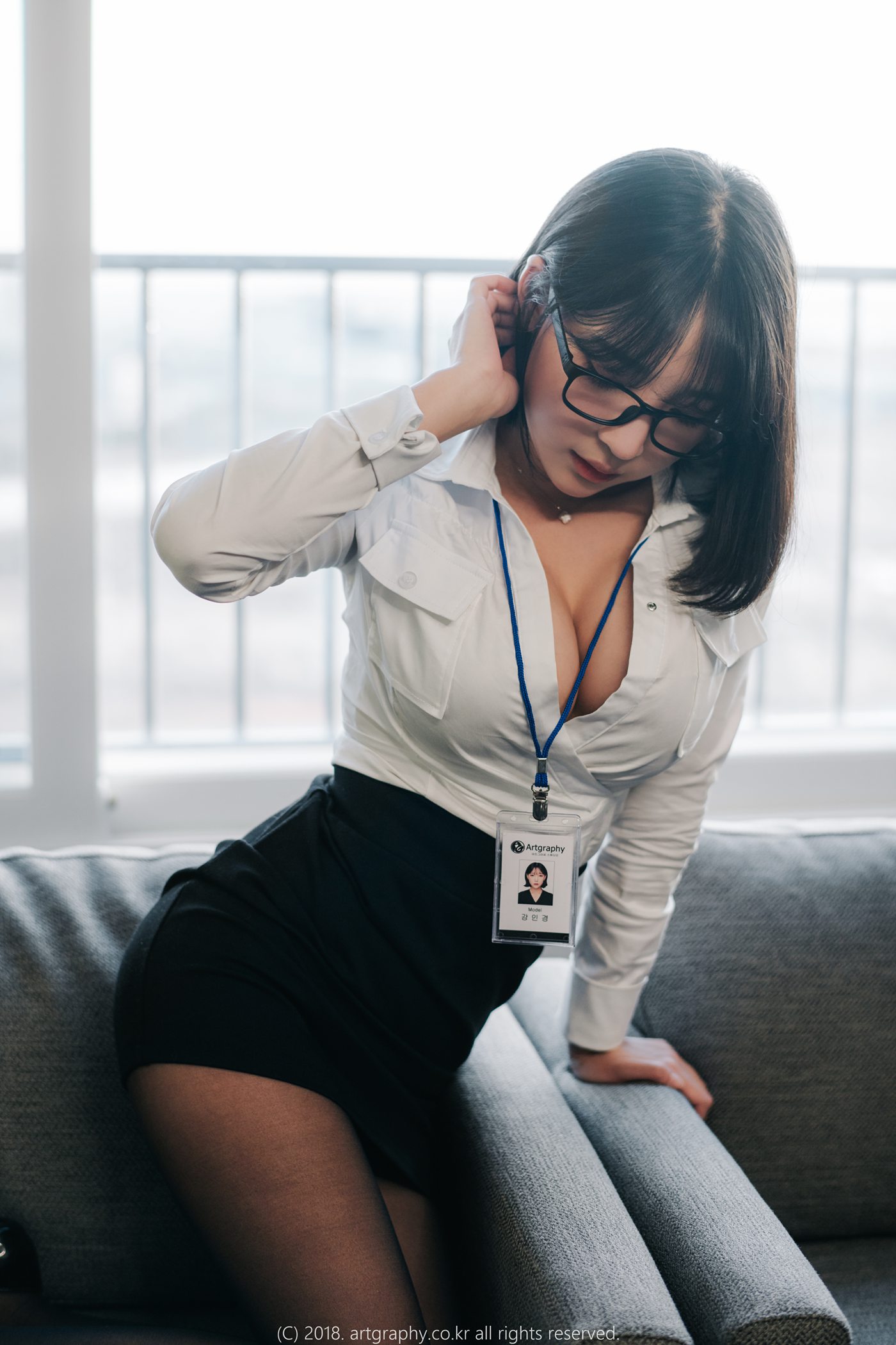 图片[63]-姜仁卿写真作品 女仆与职业装 – 速更版-美库