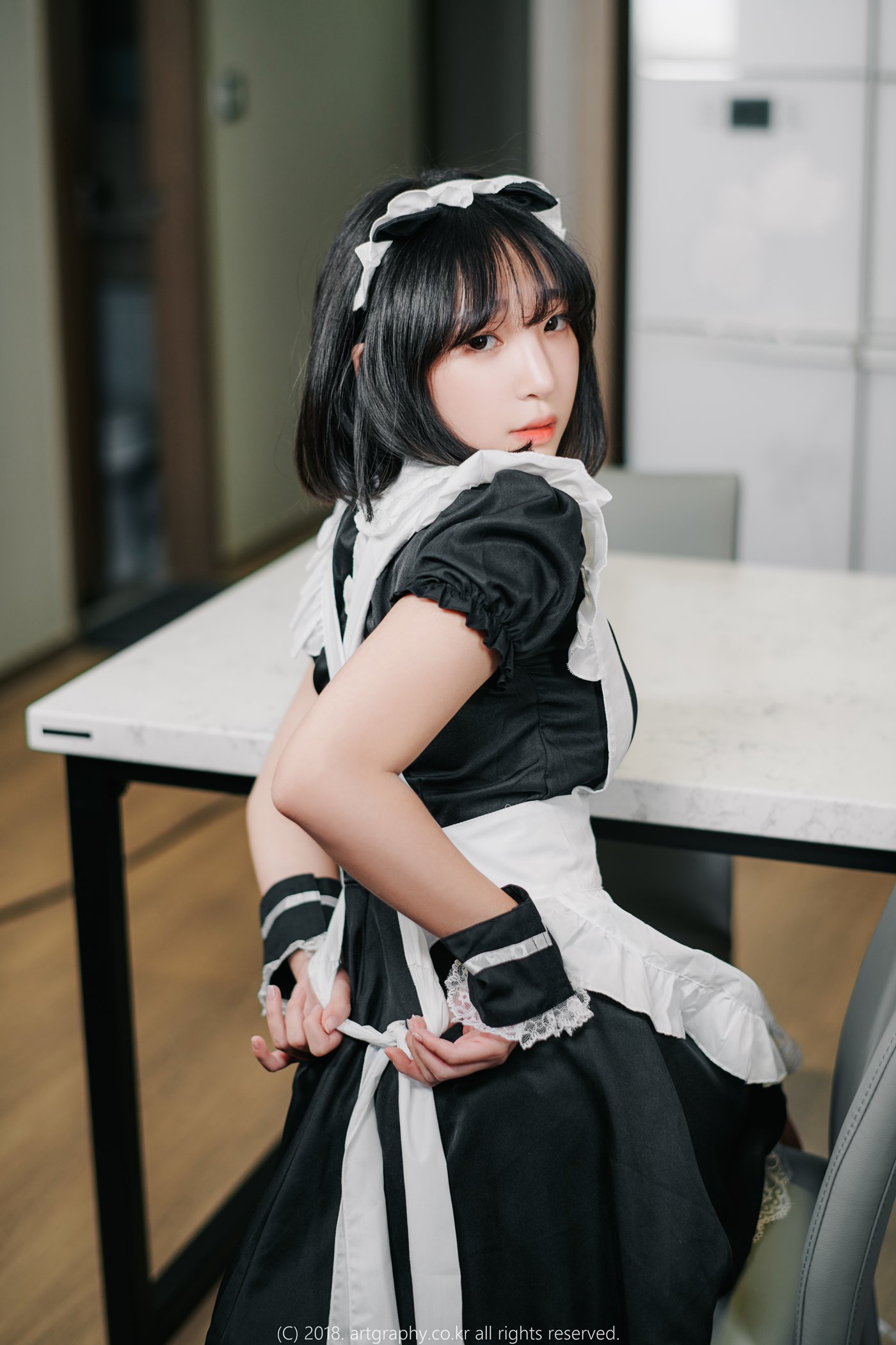 图片[58]-姜仁卿写真作品 女仆与职业装 – 速更版-美库