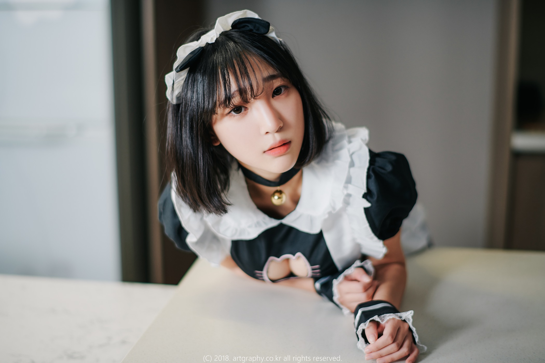 图片[59]-姜仁卿写真作品 女仆与职业装 – 速更版-美库