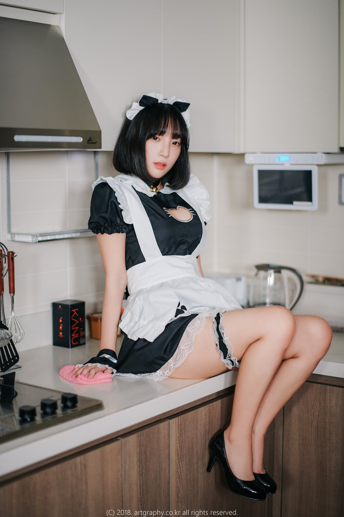 图片[47]-姜仁卿写真作品 女仆与职业装 – 速更版-美库