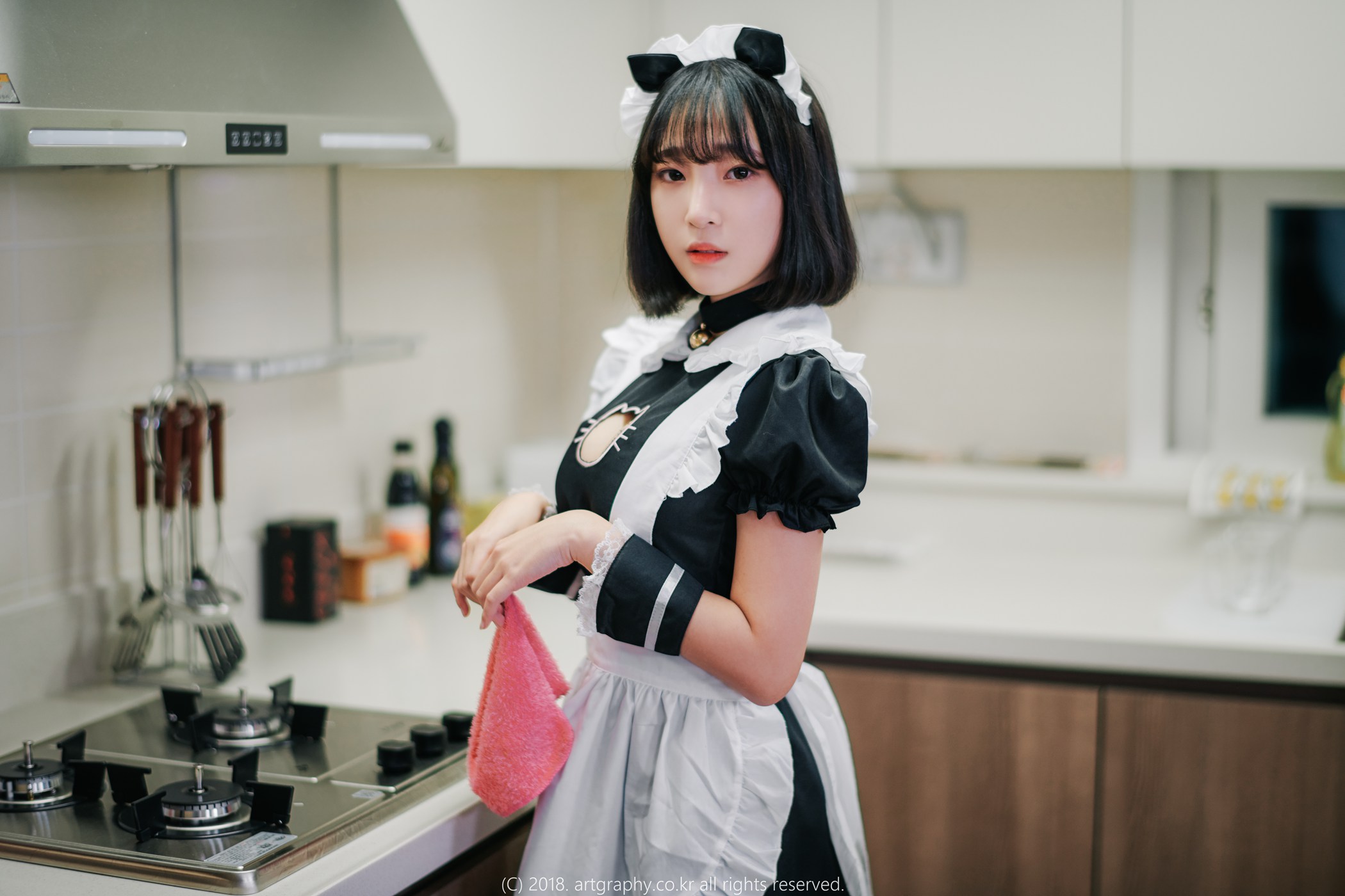 图片[22]-姜仁卿写真作品 女仆与职业装 – 速更版-美库