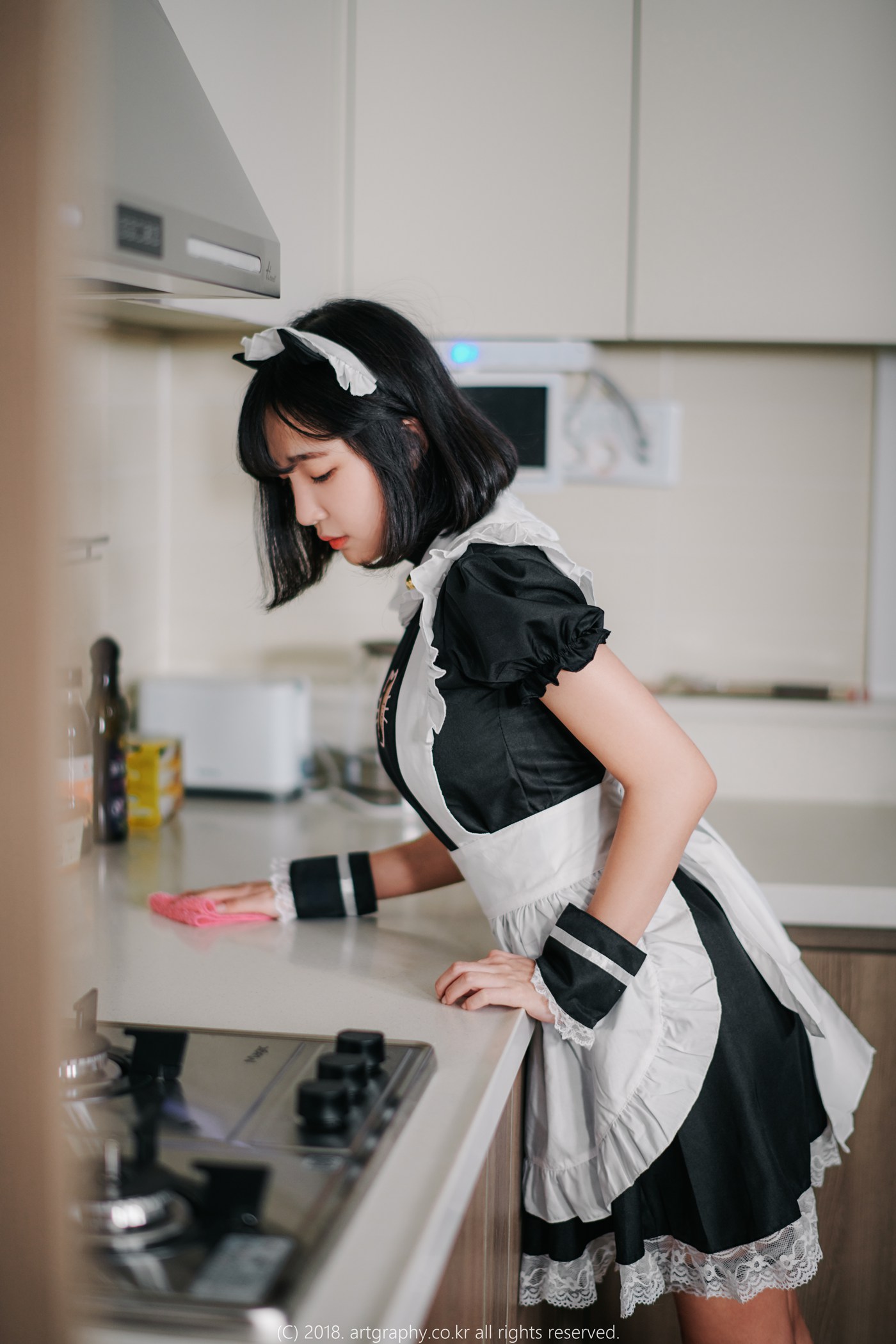 图片[21]-姜仁卿写真作品 女仆与职业装 – 速更版-美库