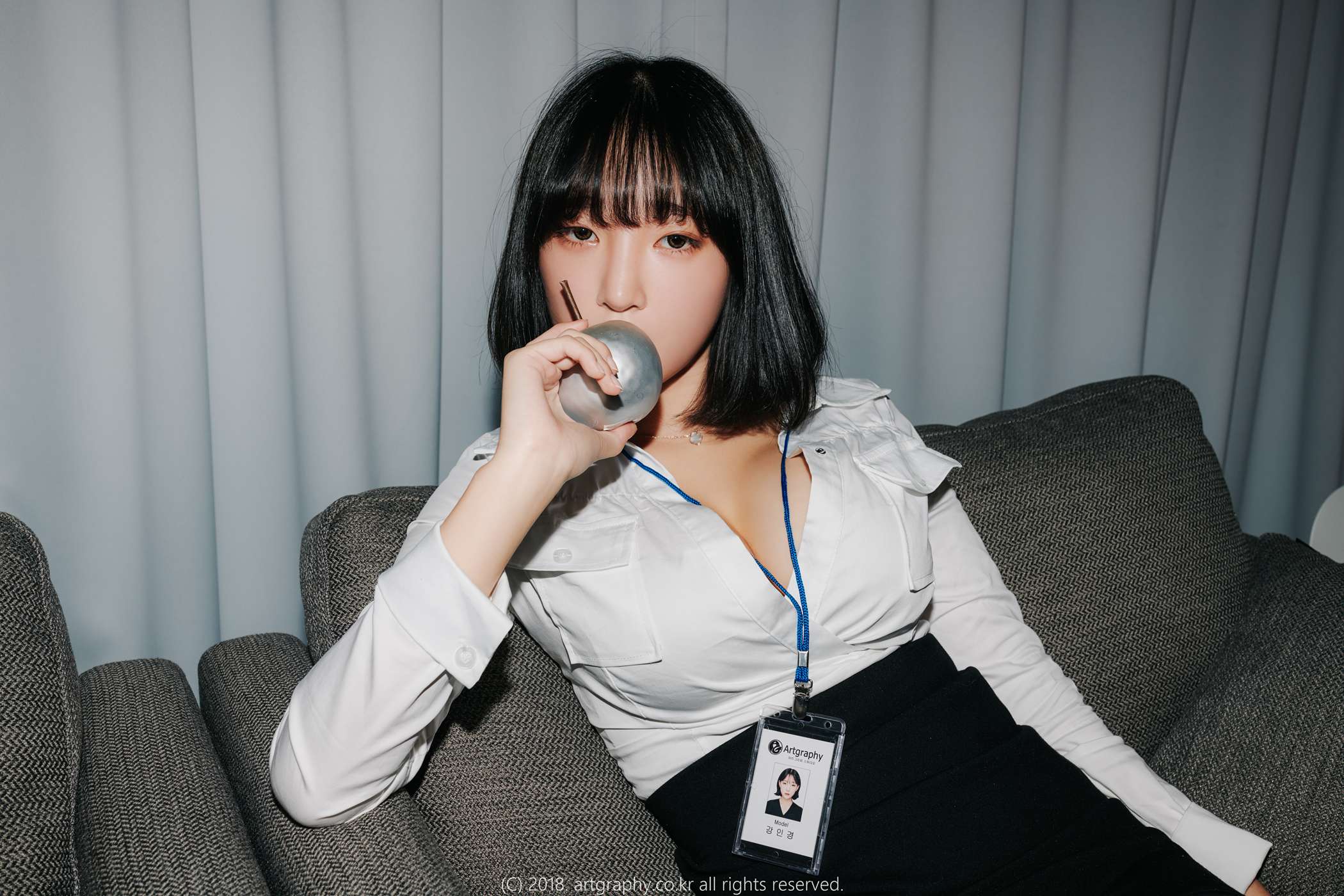 图片[34]-姜仁卿写真作品 女仆与职业装 – 速更版-美库