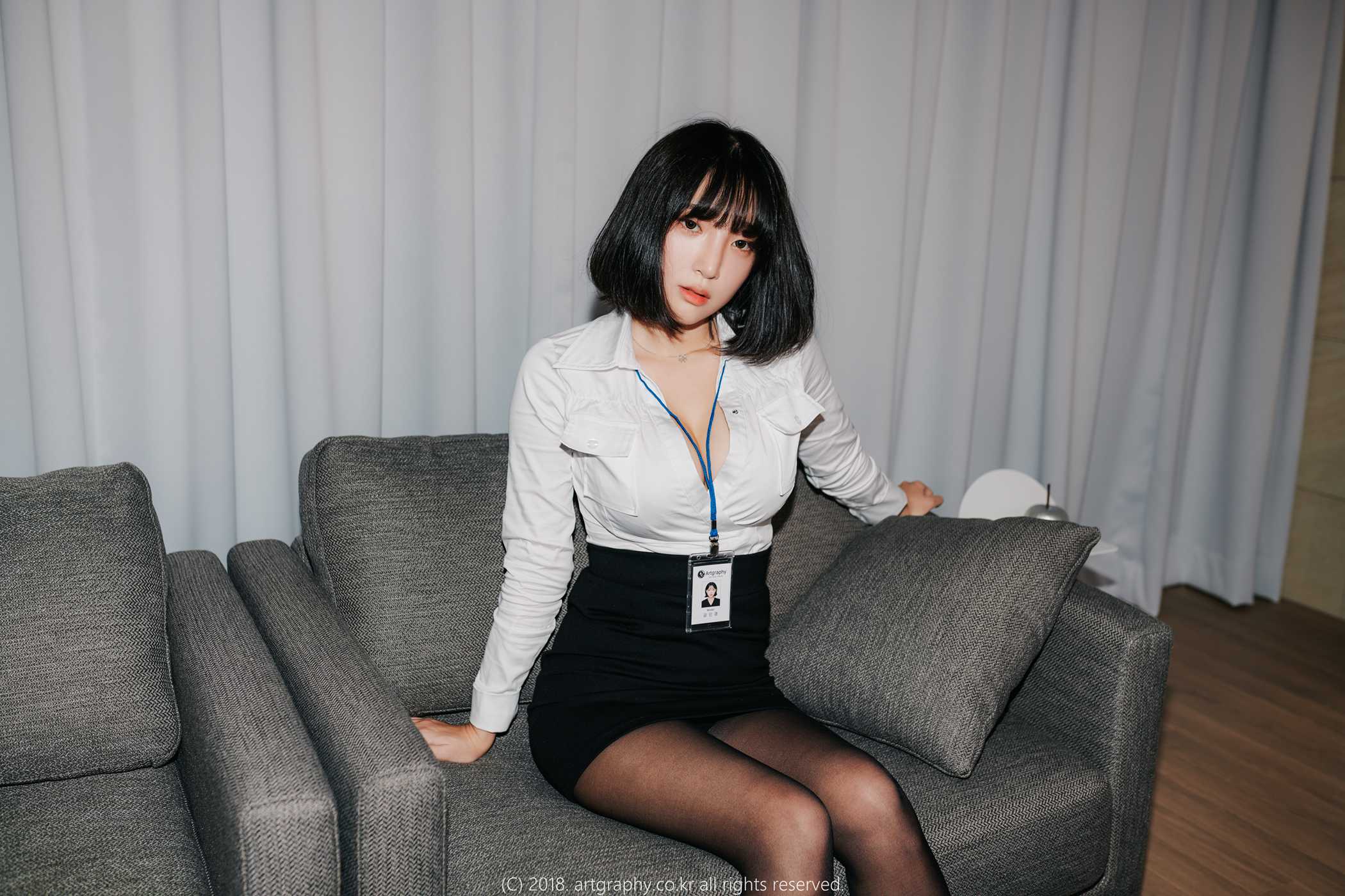 图片[26]-姜仁卿写真作品 女仆与职业装 – 速更版-美库