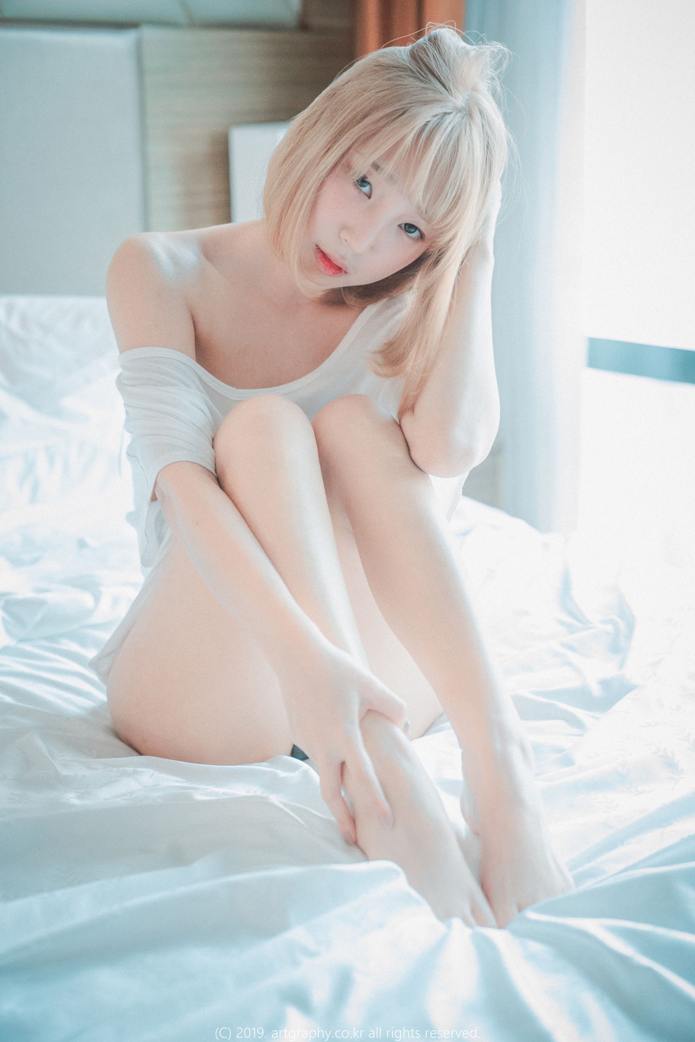 图片[33]-姜仁卿写真作品 渔网袜私房 – 速更版-美库