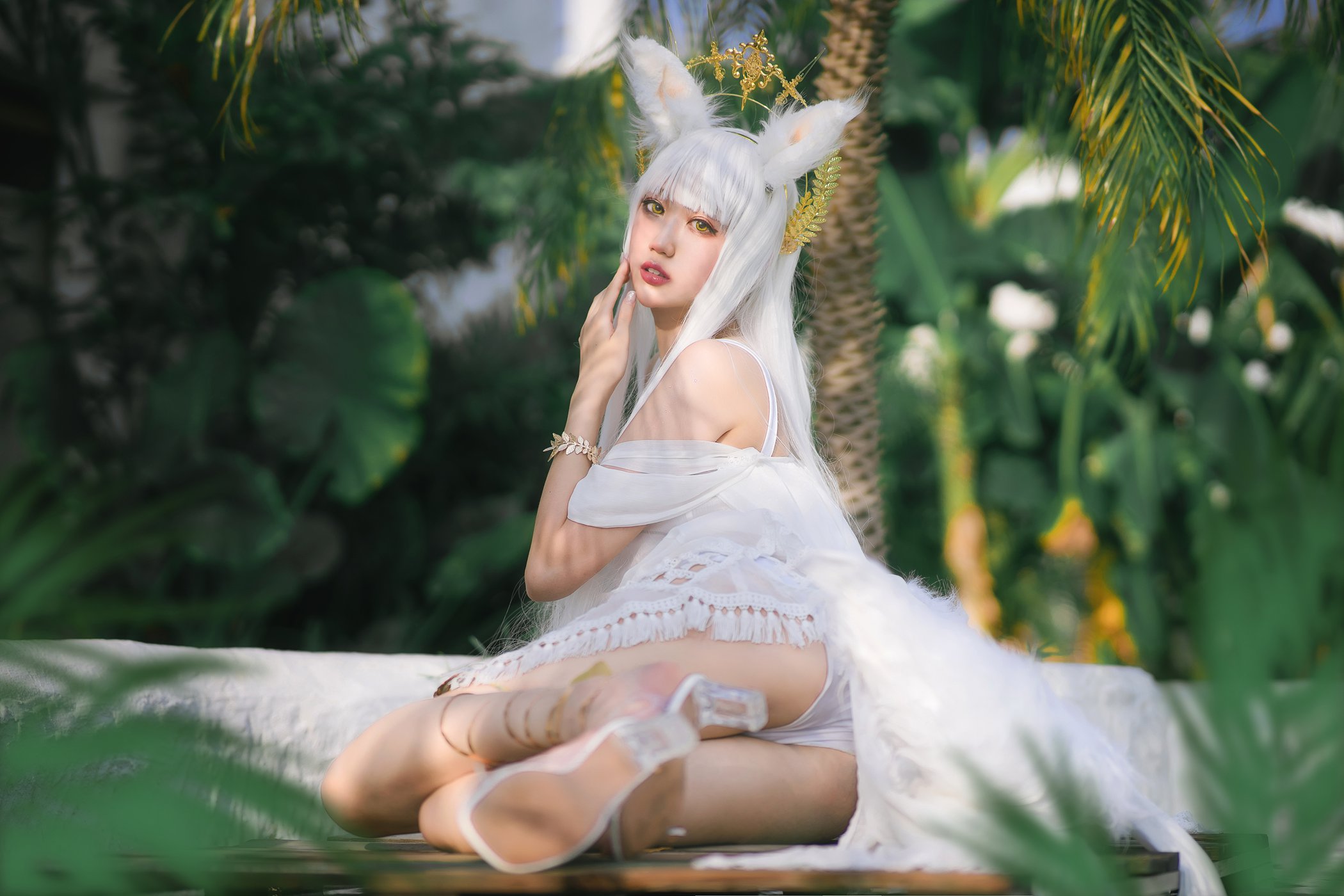 图片[21]-周叽是可爱兔兔  – 白金泳装[23P] – 速更版-美库