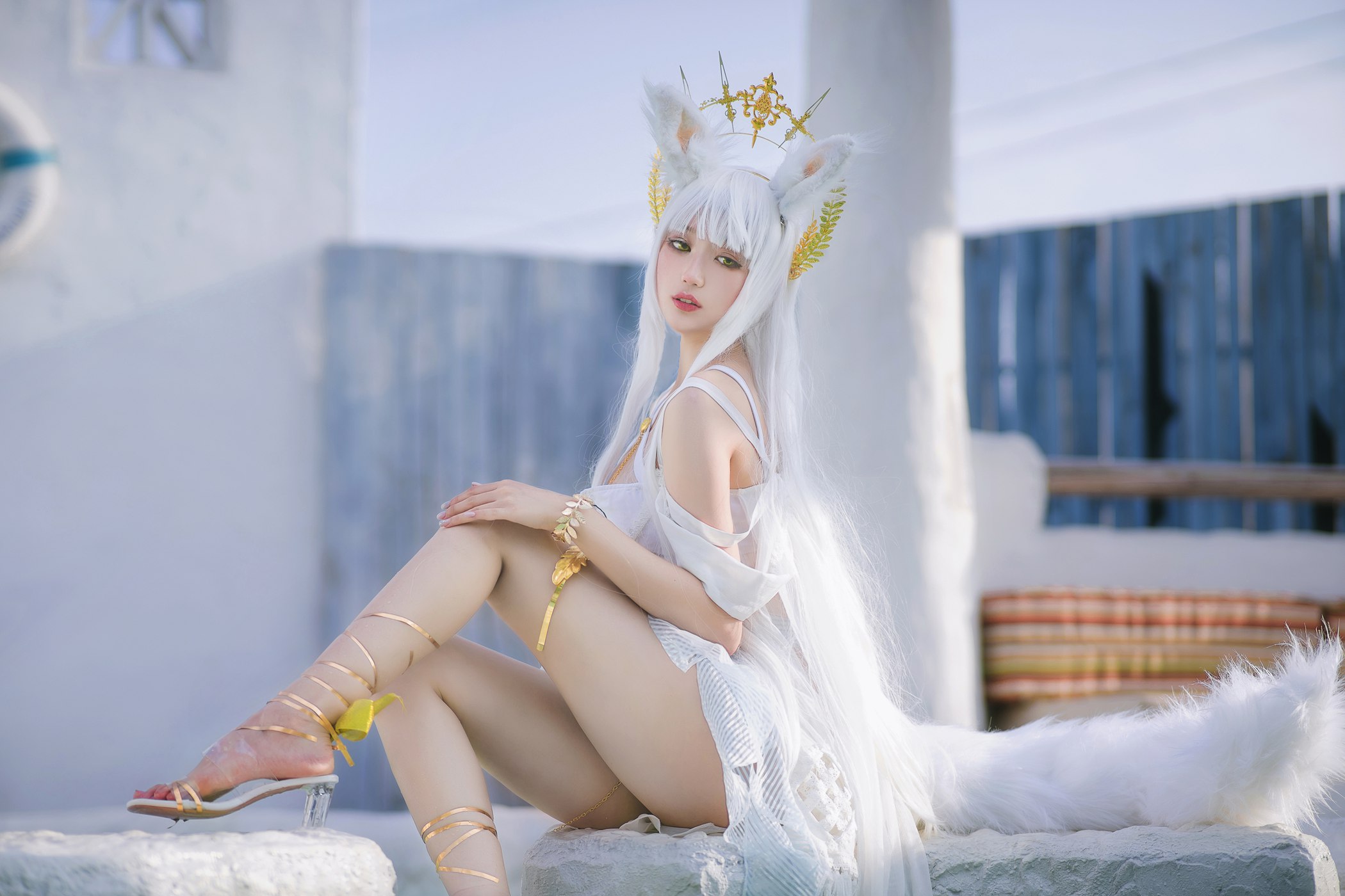 图片[24]-周叽是可爱兔兔  – 白金泳装[23P] – 速更版-美库