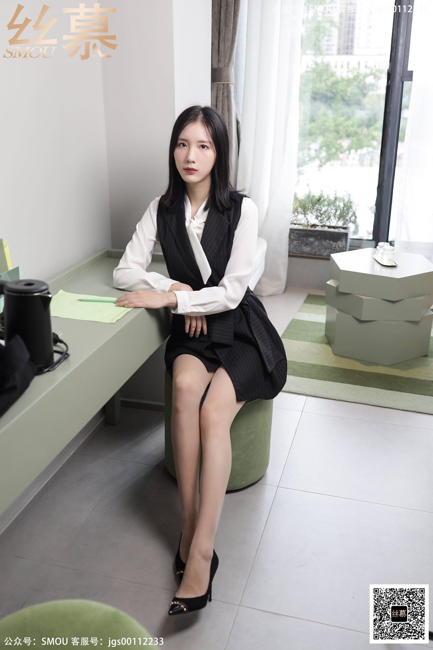 图片[15]-[丝慕GIRL]SM433 天天一元 模特：紫宁《绫肤色连裤袜》[82P] – 速更版-美库