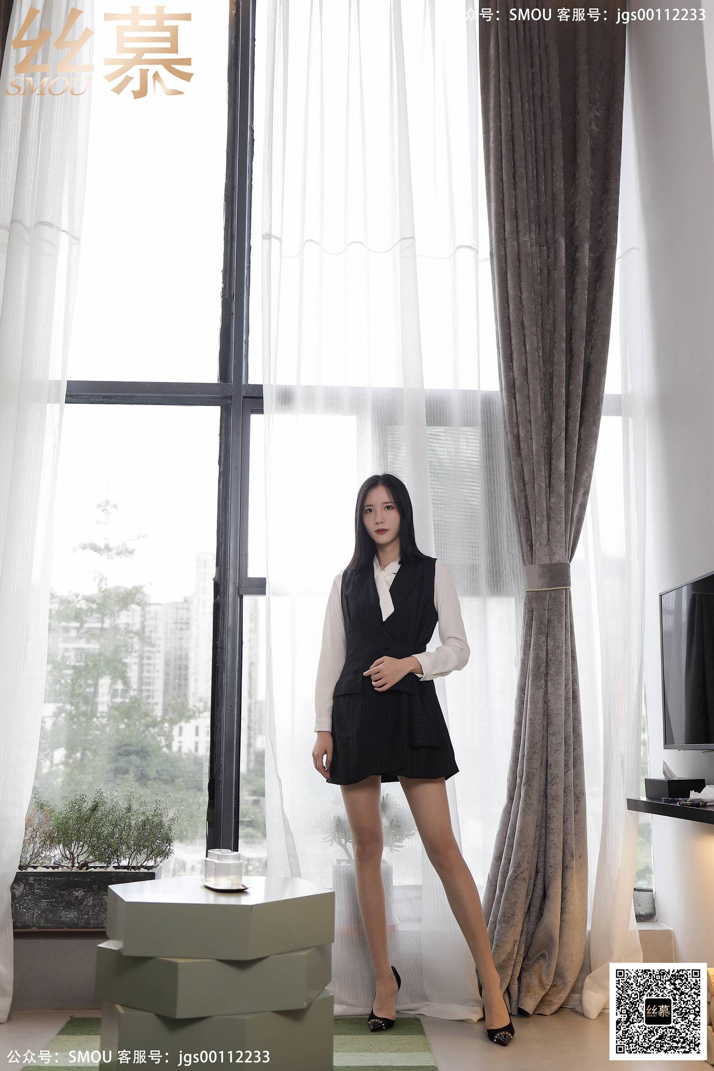 图片[36]-[丝慕GIRL]SM433 天天一元 模特：紫宁《绫肤色连裤袜》[82P] – 速更版-美库