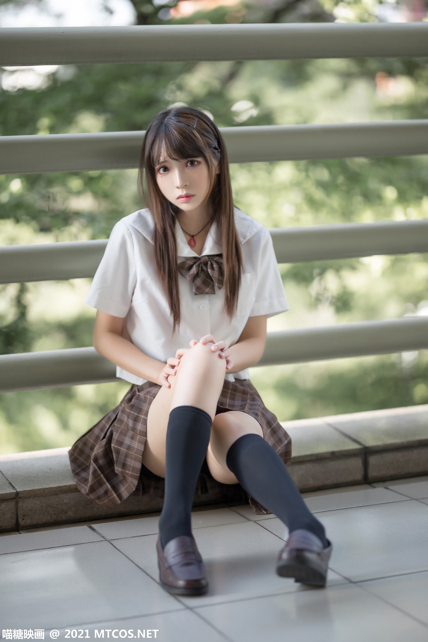 图片[16]-[喵糖映画]VOL.375 忧郁少女[34P] – 速更版-美库