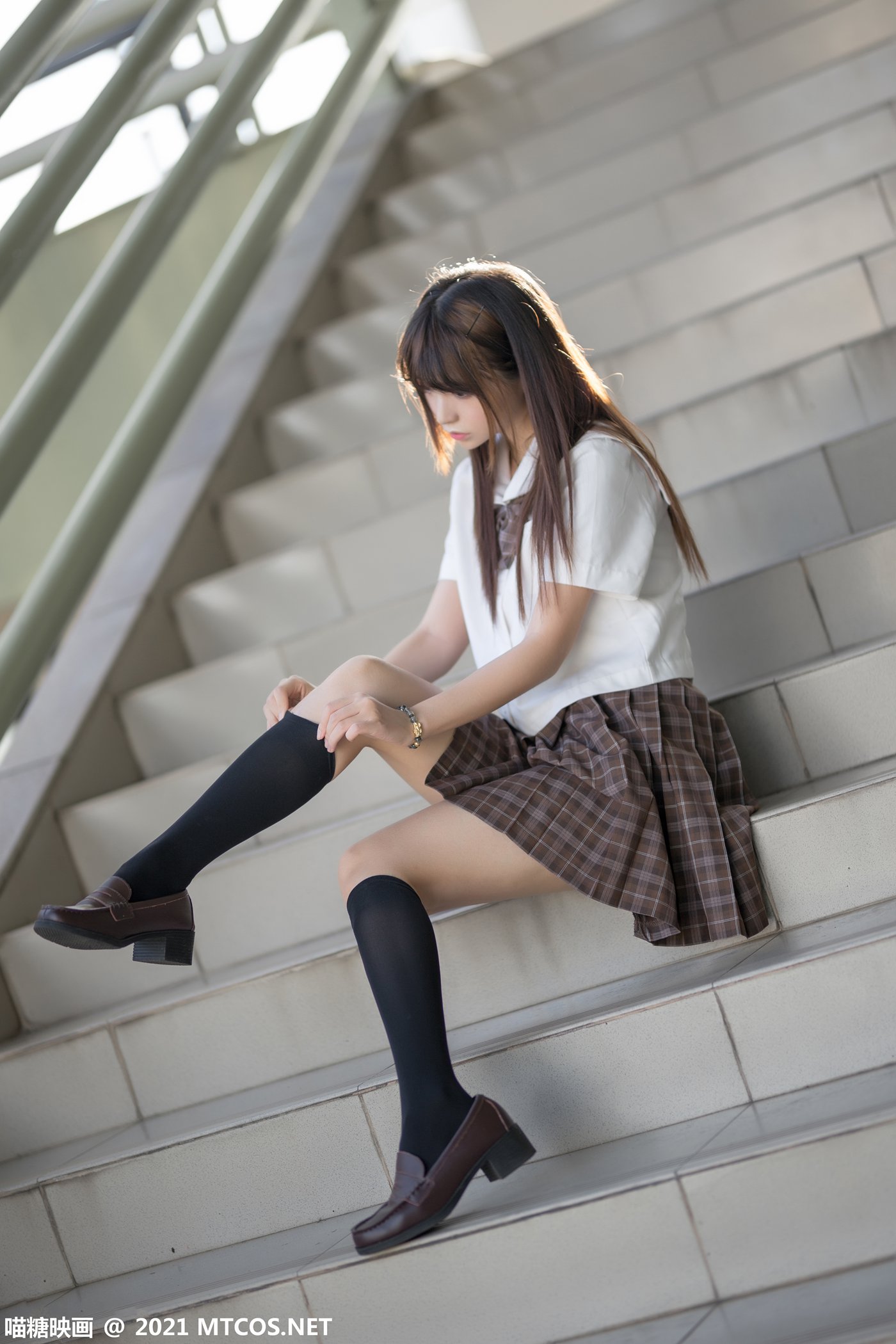 图片[18]-[喵糖映画]VOL.375 忧郁少女[34P] – 速更版-美库