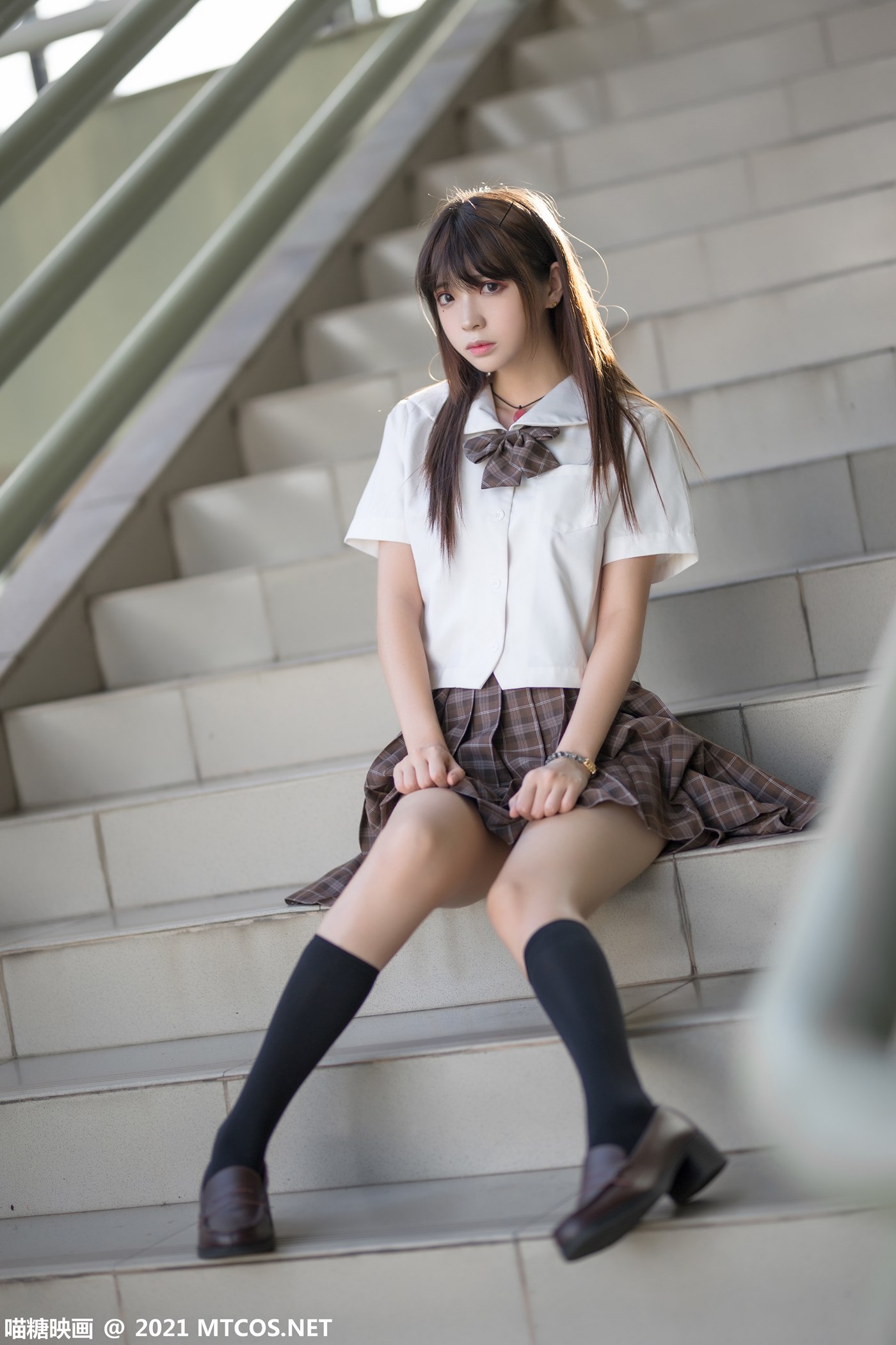 图片[21]-[喵糖映画]VOL.375 忧郁少女[34P] – 速更版-美库