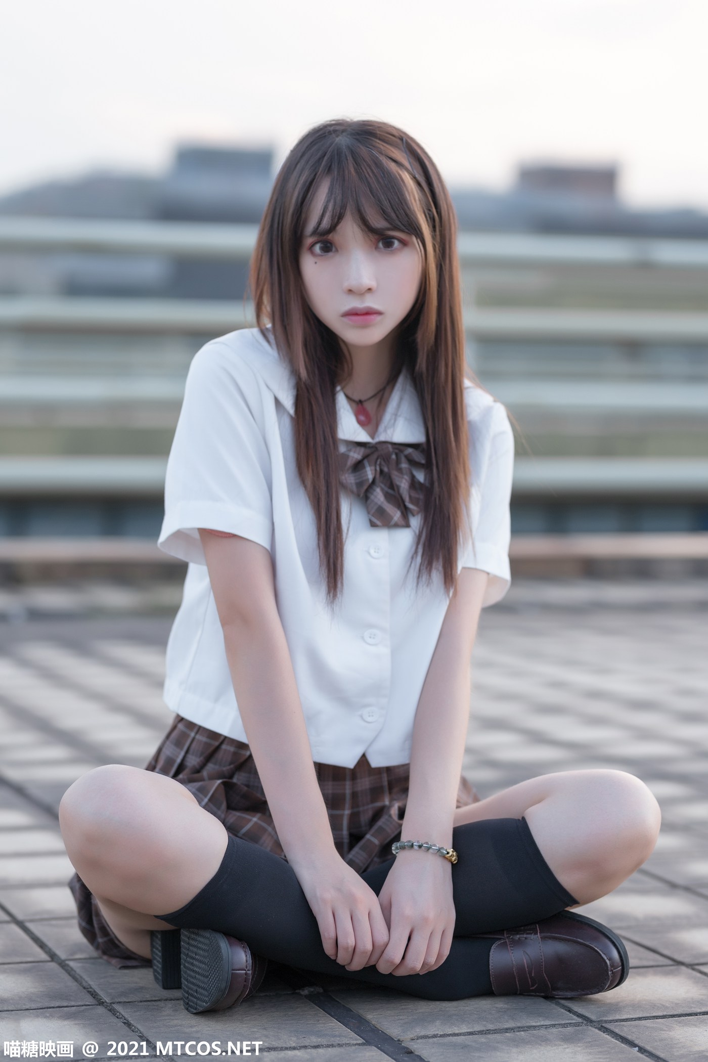 图片[28]-[喵糖映画]VOL.375 忧郁少女[34P] – 速更版-美库