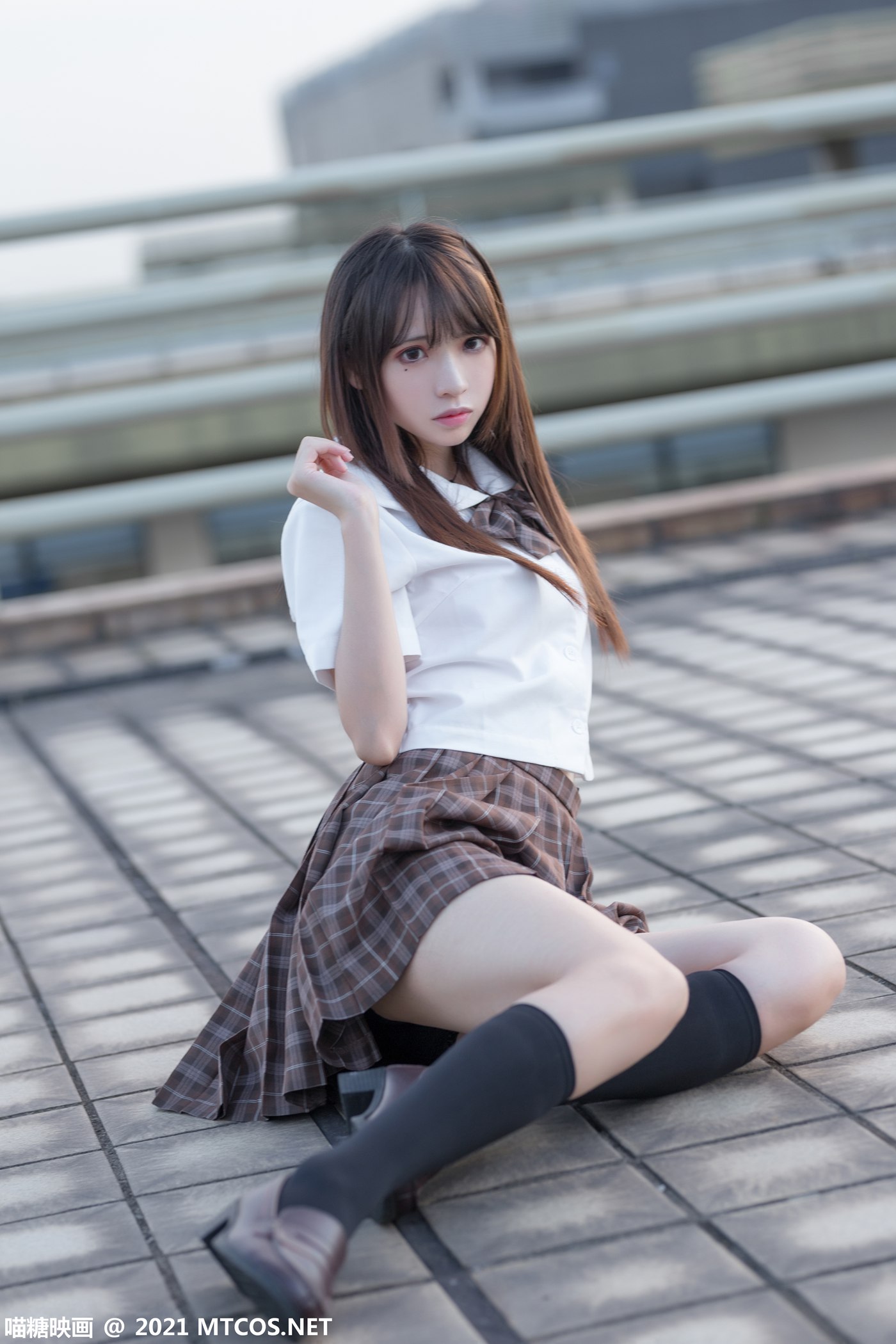 图片[29]-[喵糖映画]VOL.375 忧郁少女[34P] – 速更版-美库