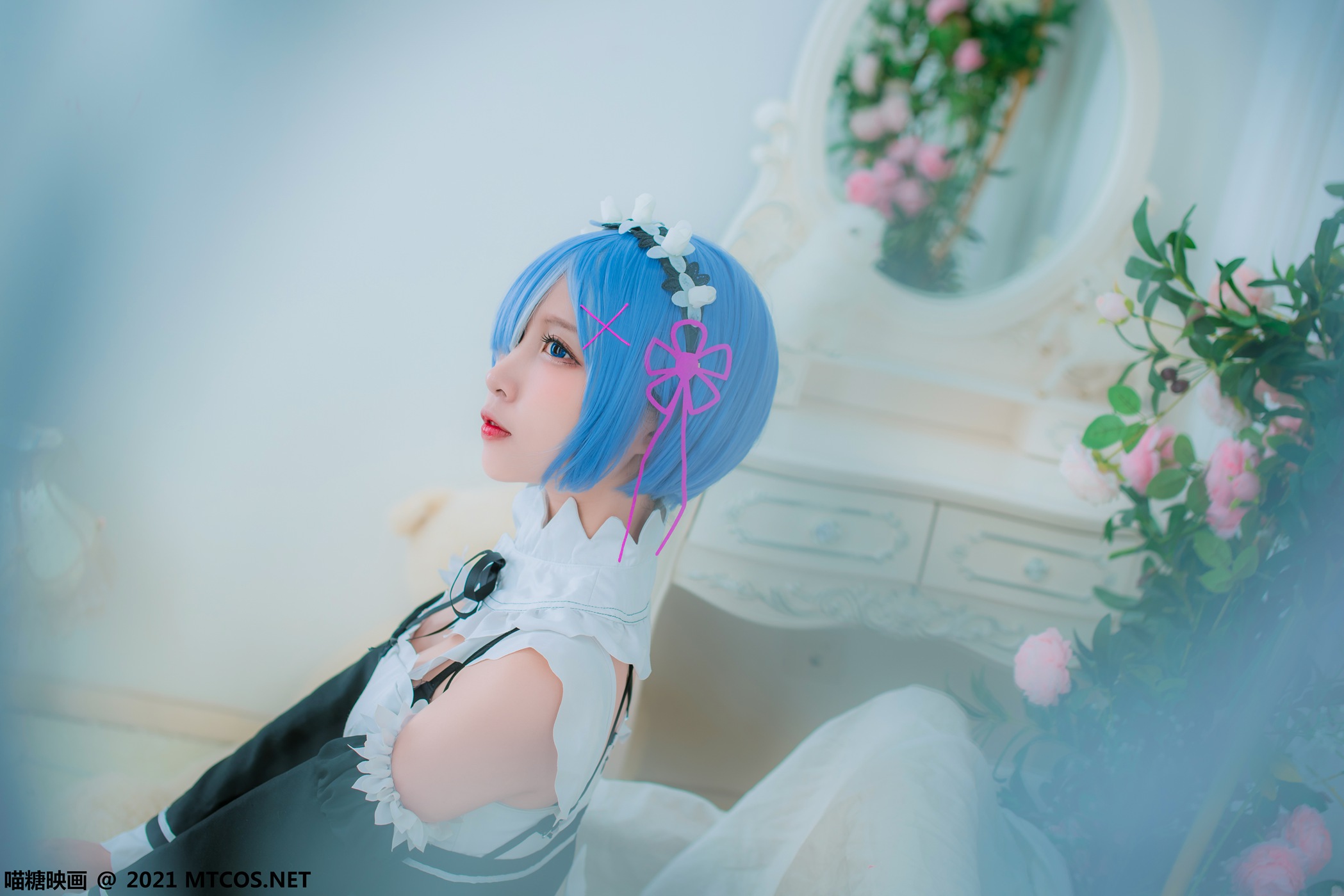 图片[12]-[喵糖映画]VOL.377 雷姆女仆[30P] – 速更版-美库