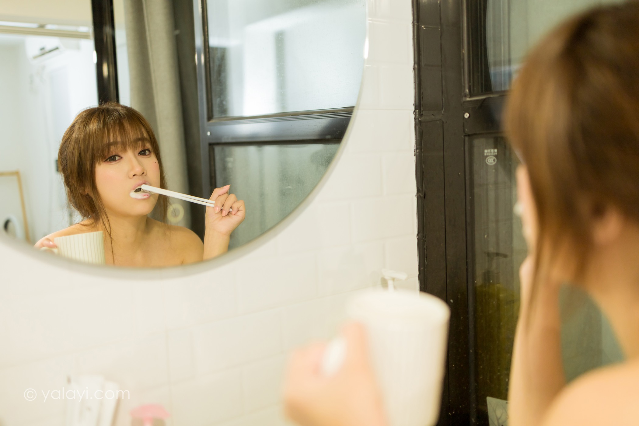 图片[11]-[YALAYI雅拉伊]2021.03.22 NO.777 沐浴的快乐 虞艺[33+1P] – 速更版-美库