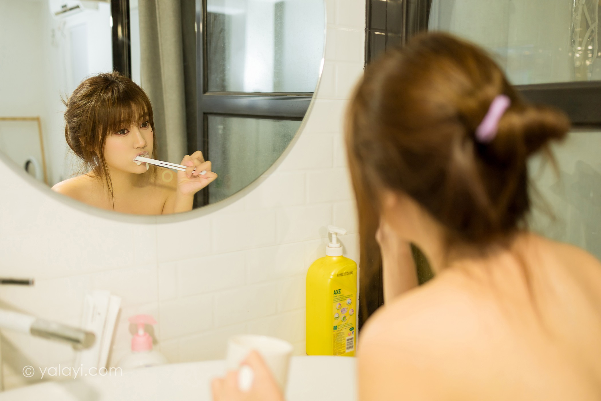 图片[13]-[YALAYI雅拉伊]2021.03.22 NO.777 沐浴的快乐 虞艺[33+1P] – 速更版-美库