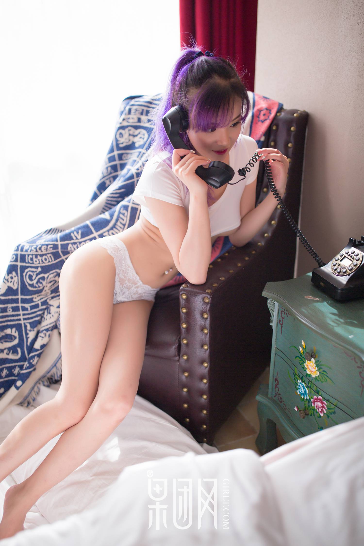 图片[19]-[Girlt果团网]2017.12.10 熊川纪信 No.003 紫发豪乳妹蜜桃臀[54P] – 速更版-美库