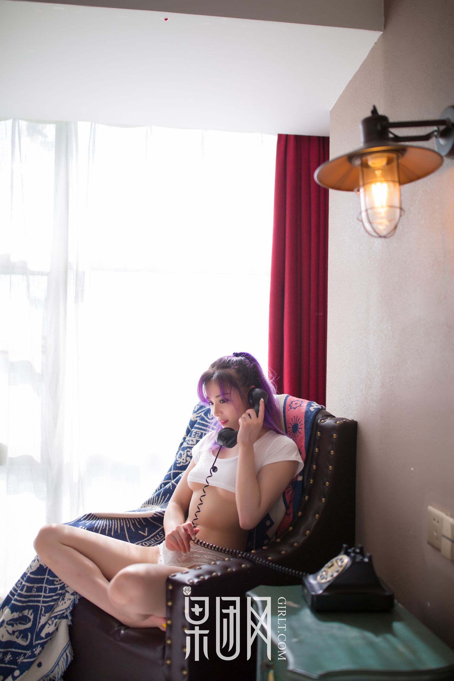 图片[20]-[Girlt果团网]2017.12.10 熊川纪信 No.003 紫发豪乳妹蜜桃臀[54P] – 速更版-美库