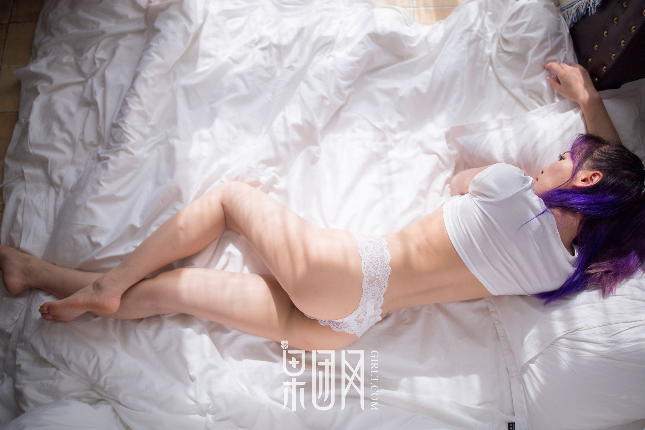 图片[25]-[Girlt果团网]2017.12.10 熊川纪信 No.003 紫发豪乳妹蜜桃臀[54P] – 速更版-美库