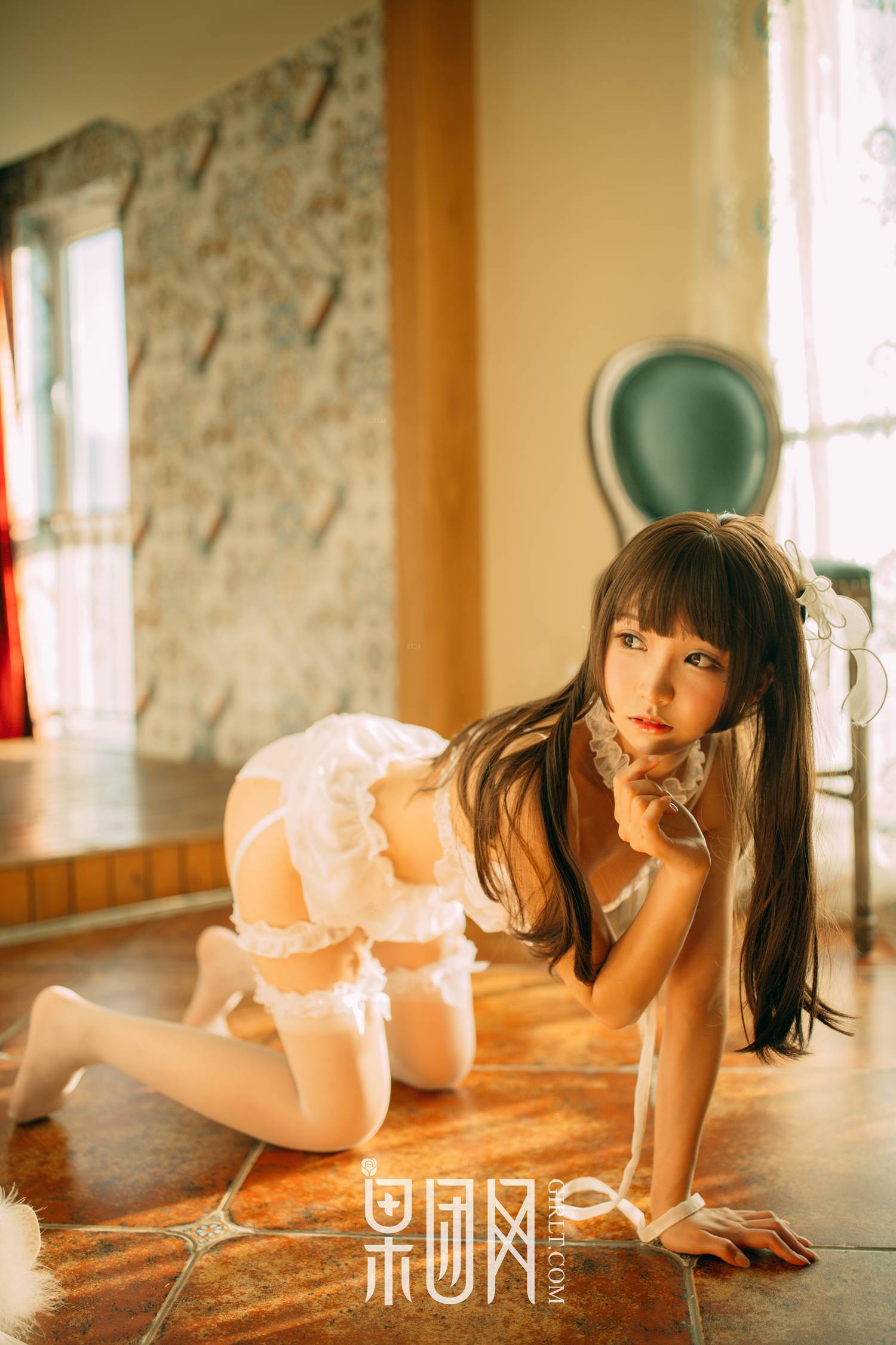 图片[22]-[Girlt果团网]2017.12.17 熊川纪信 No.005 巨乳萝莉化身小女仆 [45P] – 速更版-美库