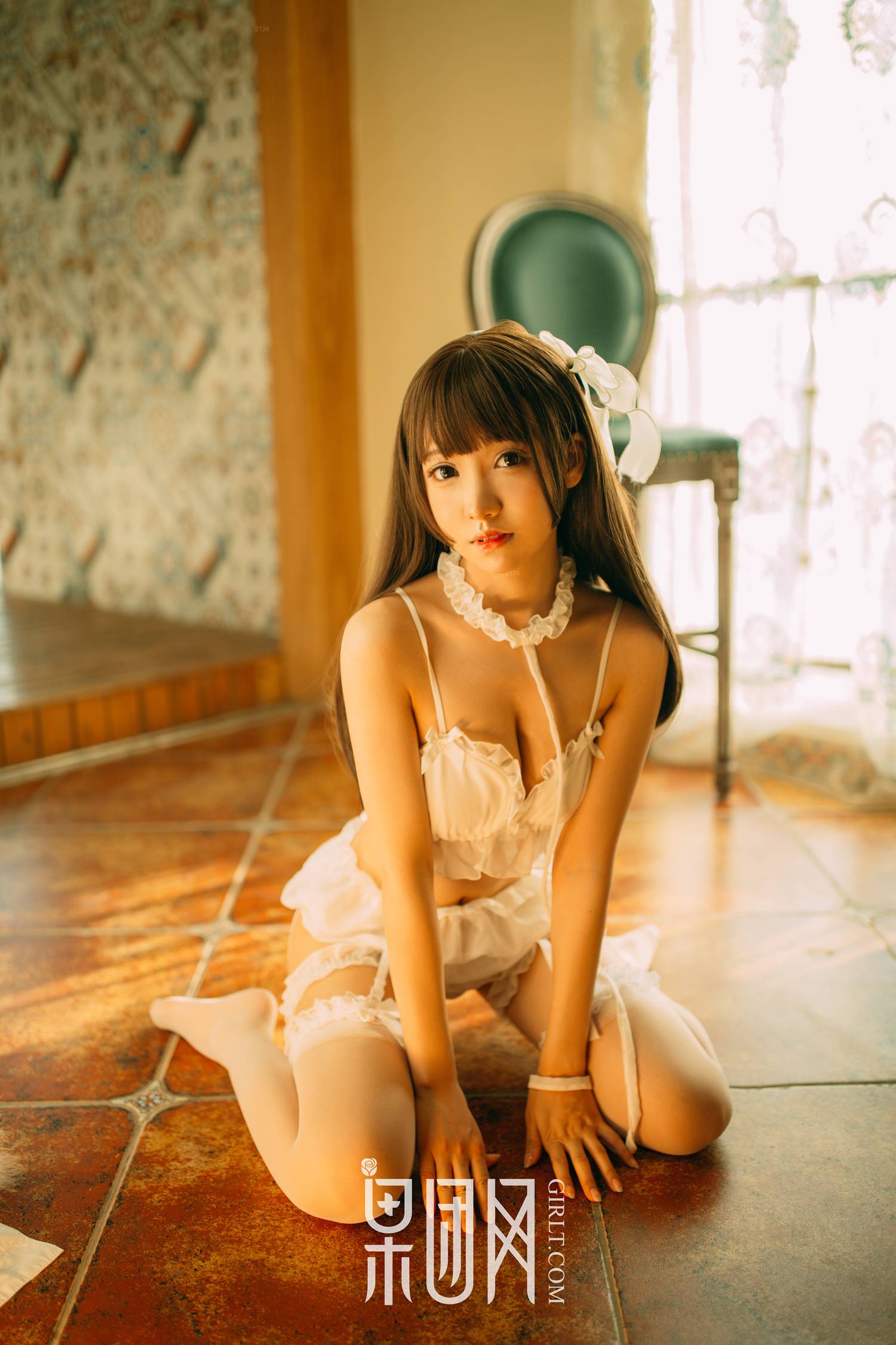 图片[24]-[Girlt果团网]2017.12.17 熊川纪信 No.005 巨乳萝莉化身小女仆 [45P] – 速更版-美库