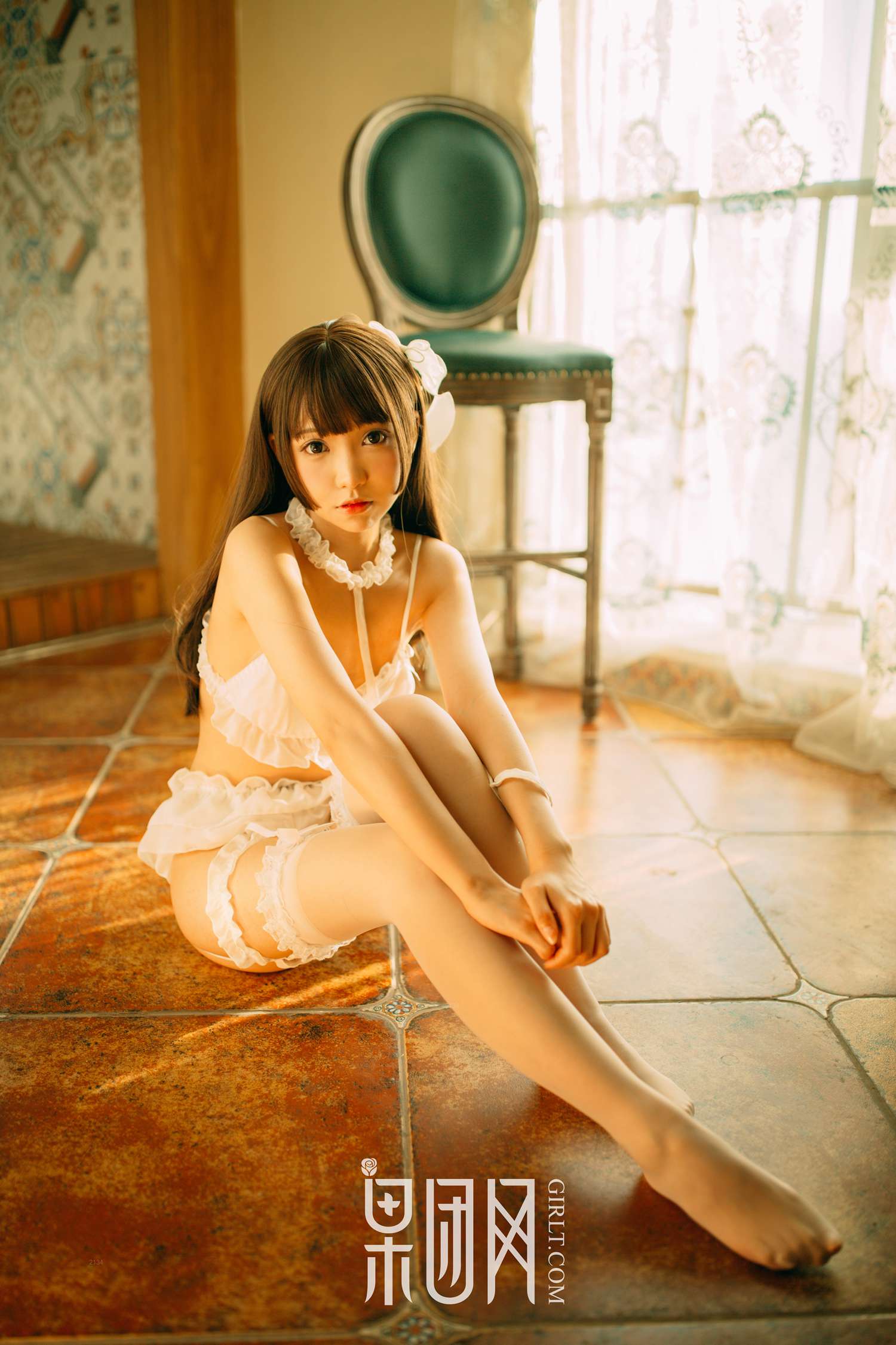 图片[25]-[Girlt果团网]2017.12.17 熊川纪信 No.005 巨乳萝莉化身小女仆 [45P] – 速更版-美库