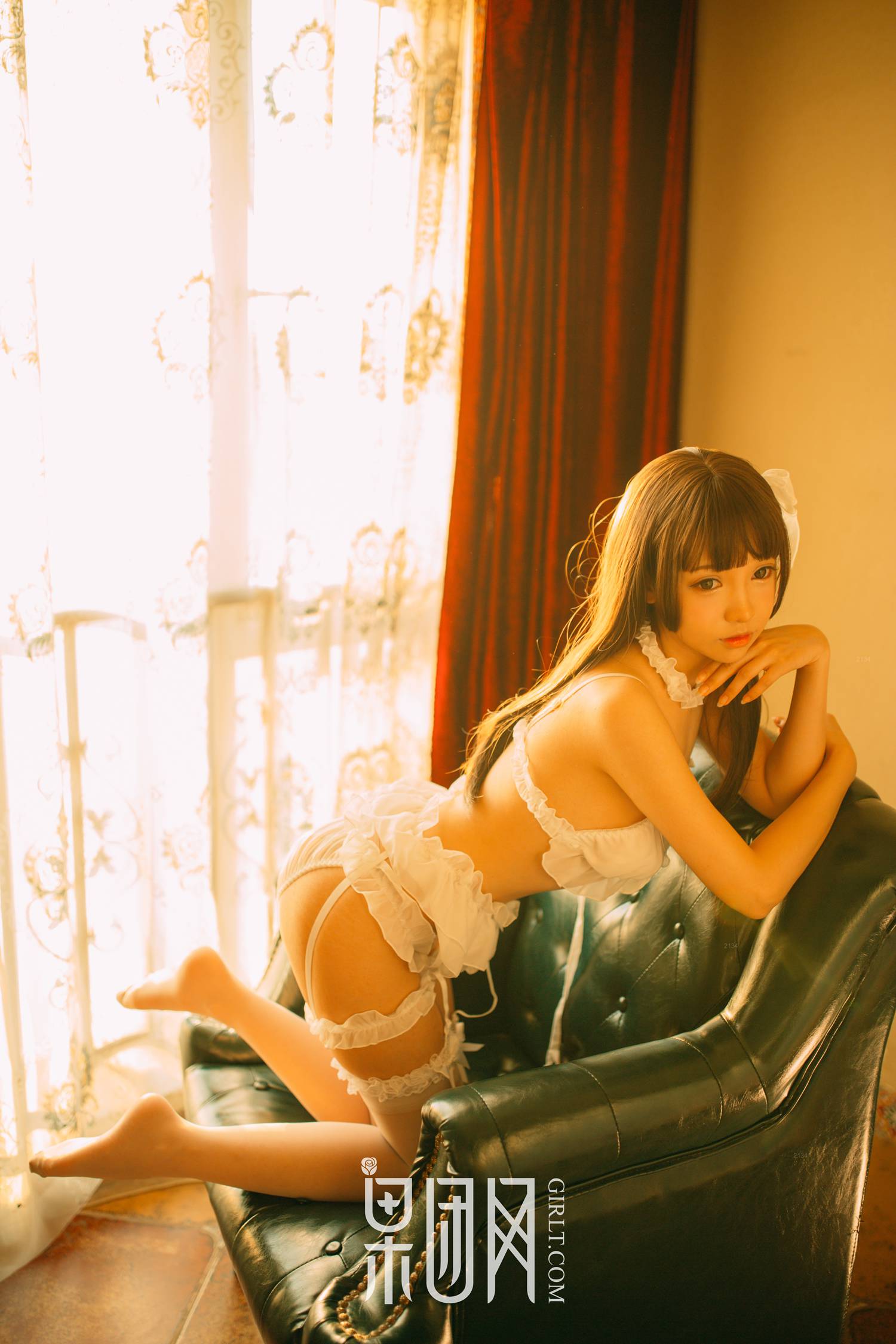 图片[43]-[Girlt果团网]2017.12.17 熊川纪信 No.005 巨乳萝莉化身小女仆 [45P] – 速更版-美库