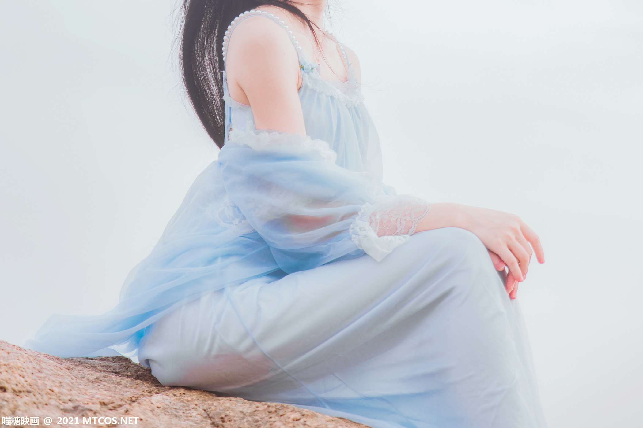 图片[10]-[喵糖映画]VOL.380 海边长裙[20P] – 速更版-美库