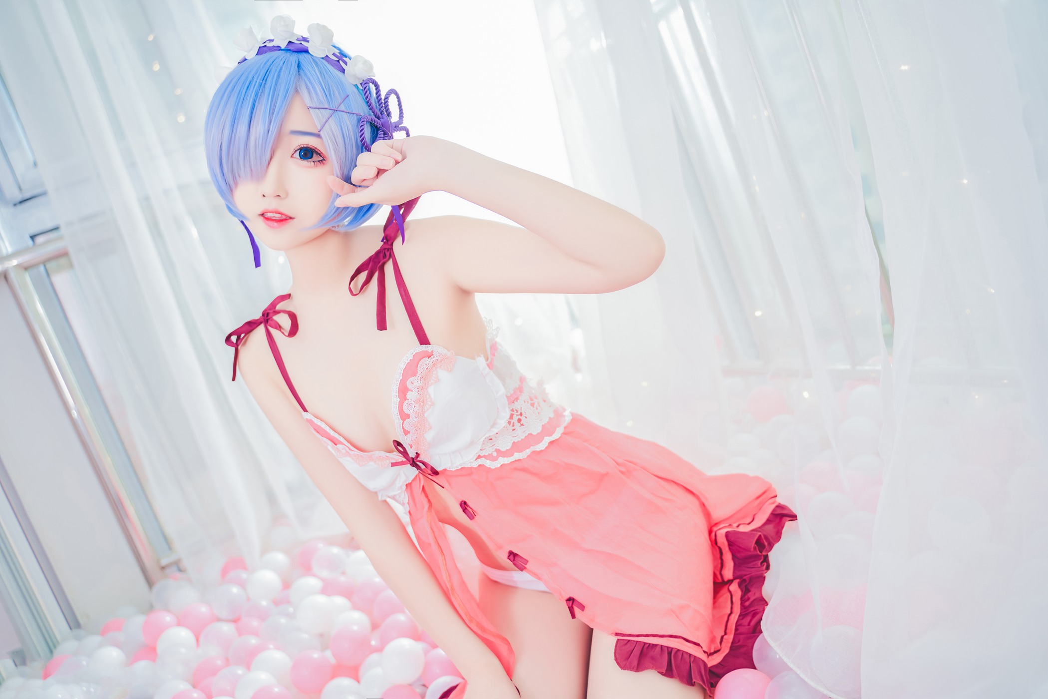 图片[19]-猫君君MaoJun – 粉嫩嫩的雷姆[40P] – 速更版-美库