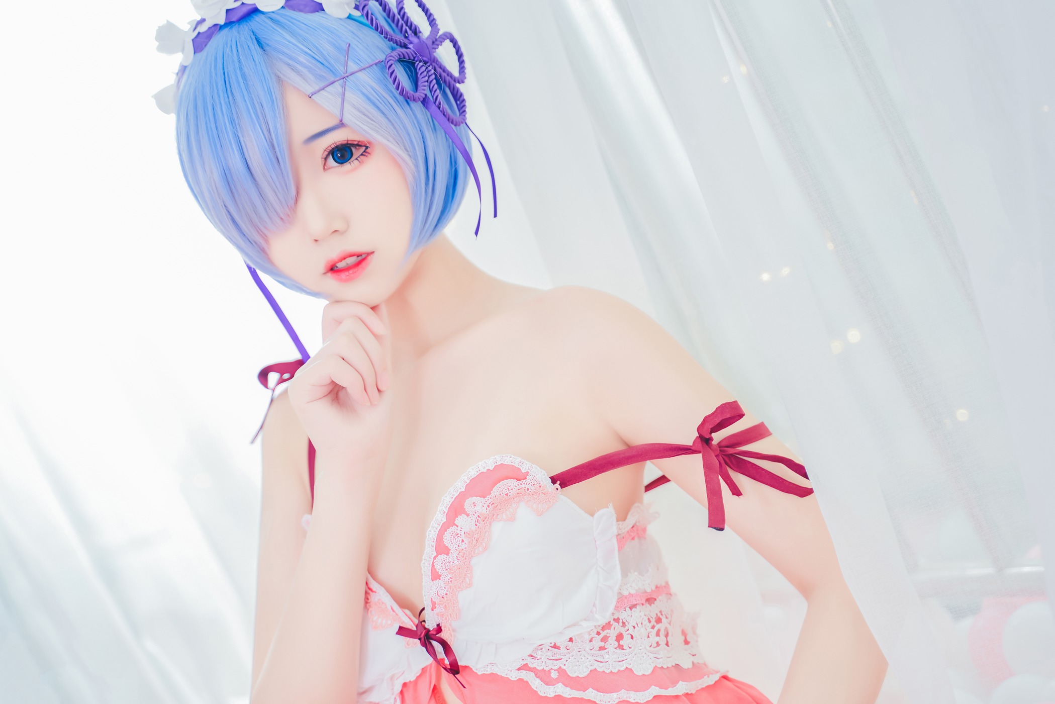 图片[23]-猫君君MaoJun – 粉嫩嫩的雷姆[40P] – 速更版-美库