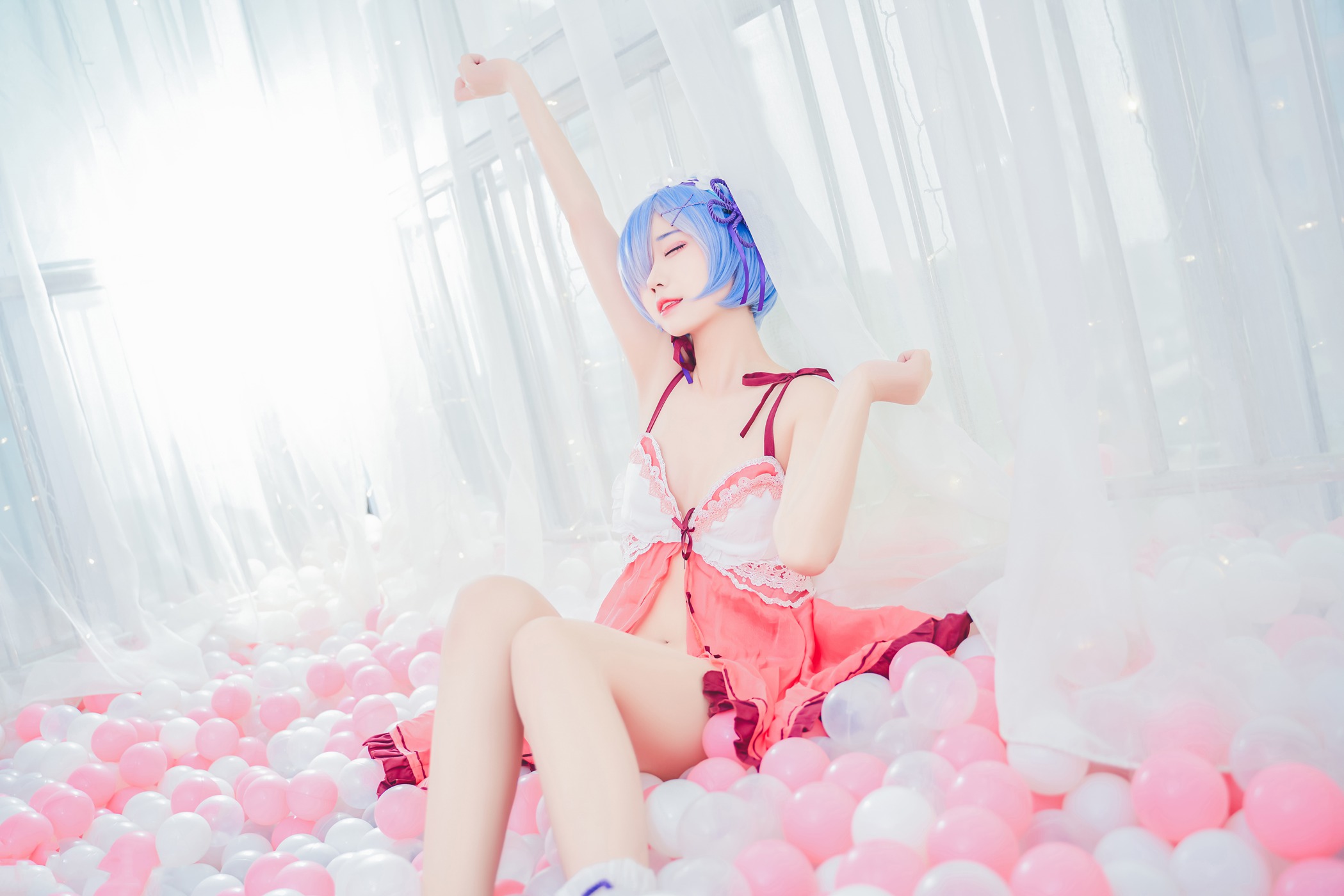 图片[26]-猫君君MaoJun – 粉嫩嫩的雷姆[40P] – 速更版-美库