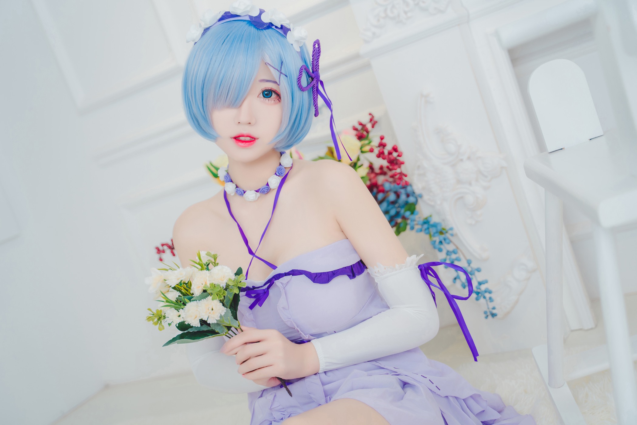 图片[19]-猫君君MaoJun – 雷姆生日[27P] – 速更版-美库