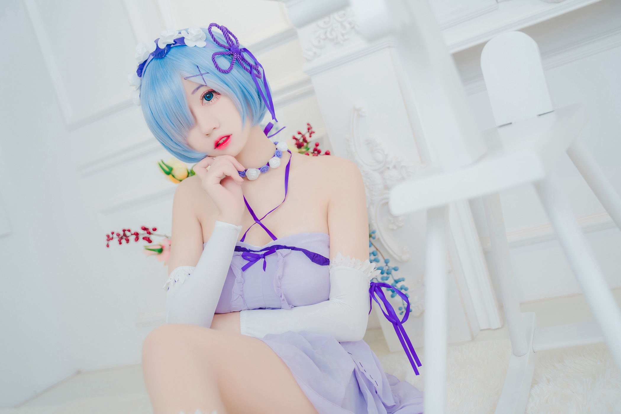 图片[21]-猫君君MaoJun – 雷姆生日[27P] – 速更版-美库