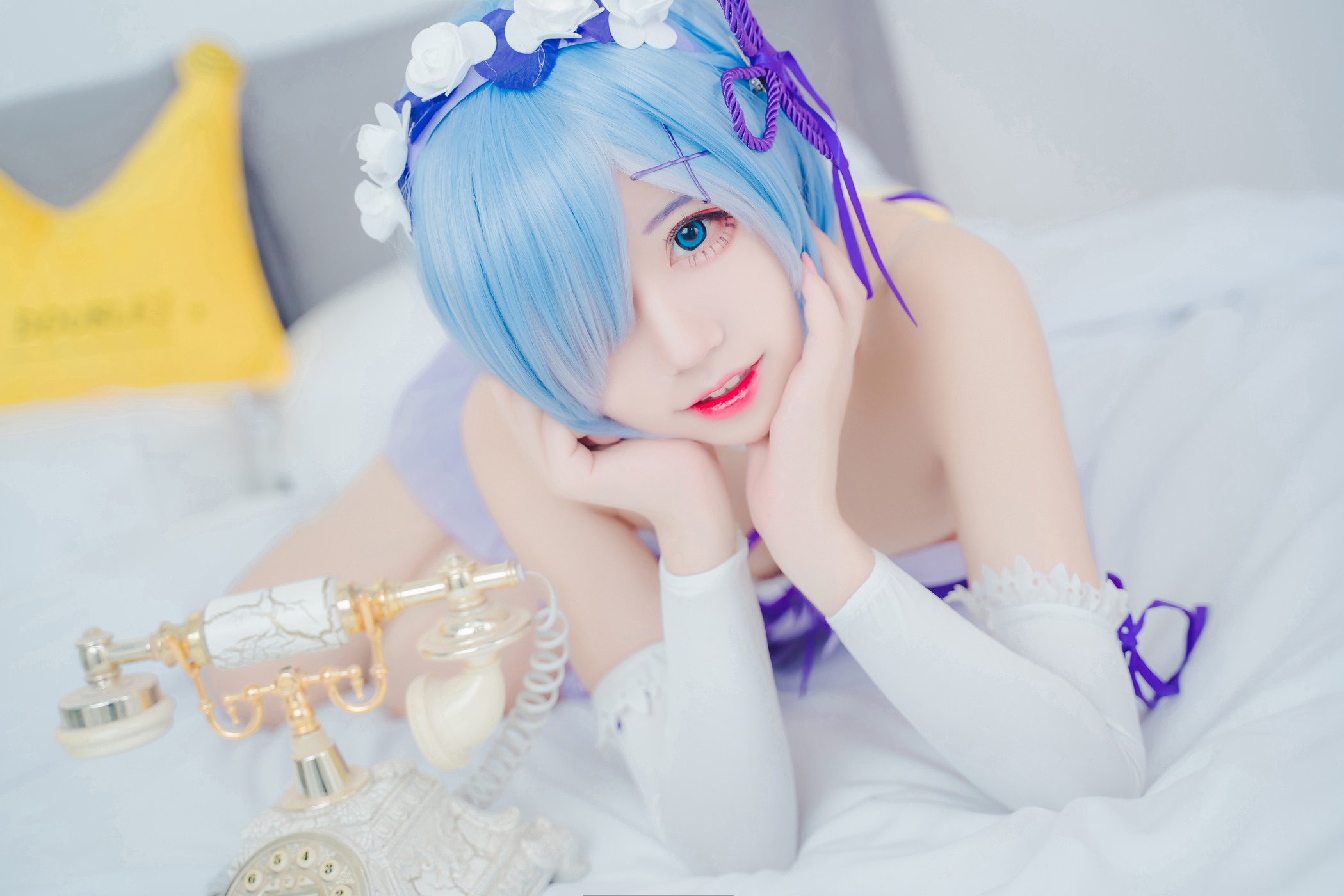 图片[25]-猫君君MaoJun – 雷姆生日[27P] – 速更版-美库