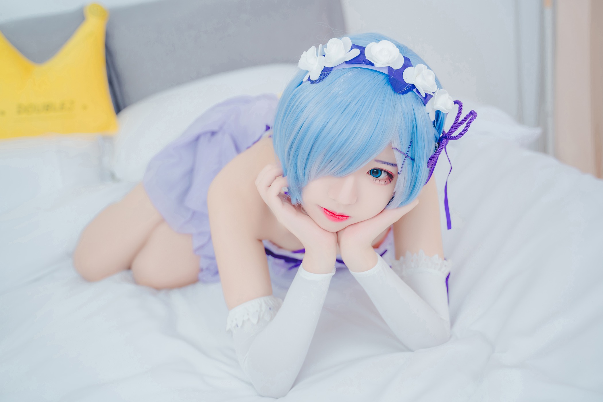 图片[26]-猫君君MaoJun – 雷姆生日[27P] – 速更版-美库