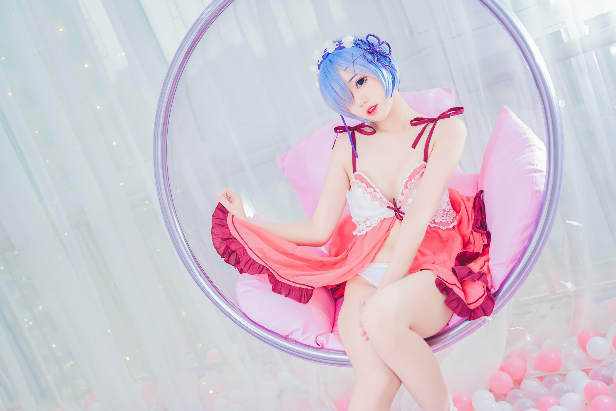 图片[32]-猫君君MaoJun – 粉嫩嫩的雷姆[40P] – 速更版-美库